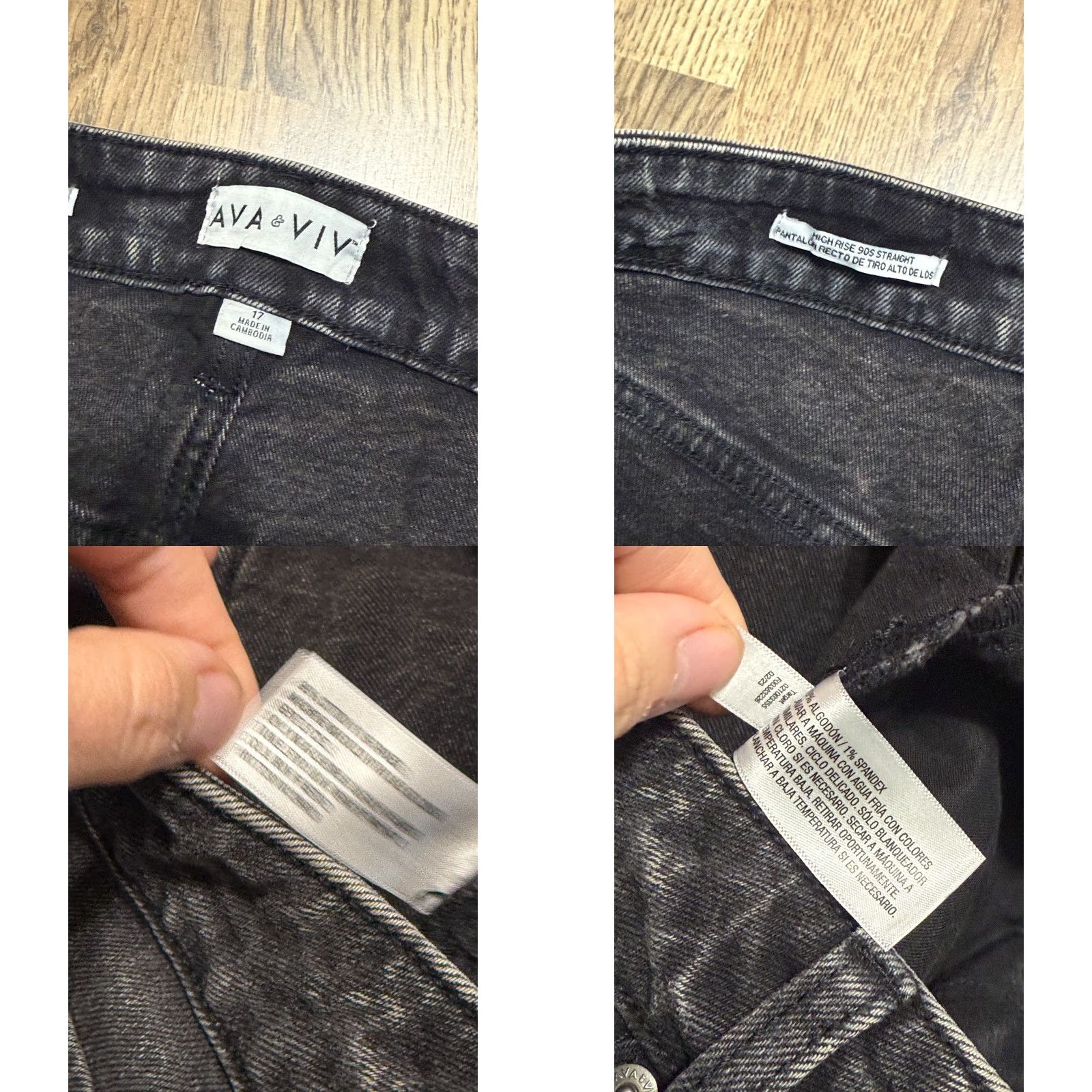 Vintage VINTAGE Ava & Viv Jeans Shirt? Size 38" / US 16 / IT 52 - 8 Thumbnail