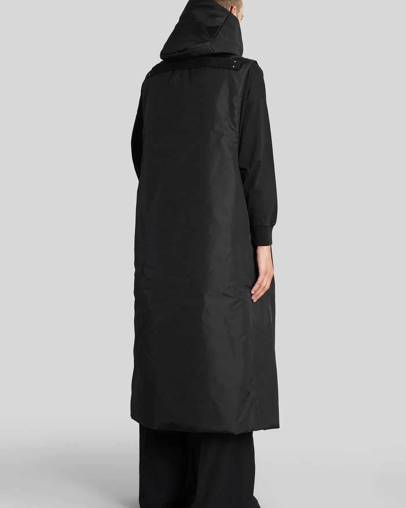 Rick Owens Drkshdw Hooded Liner Sleeveless Padded Coat Size US M / EU 48-50 / 2 - 2 Thumbnail