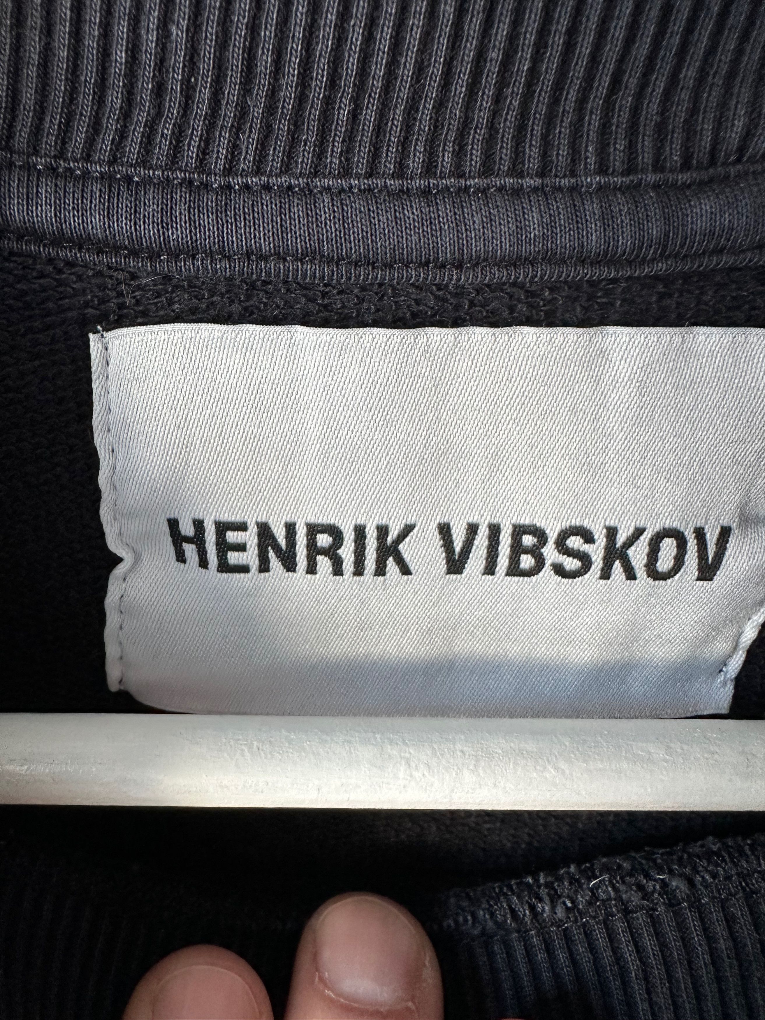 Henrik Vibskov Henrik Vibskov Crew Neck Sweatshirt Black Cotton Size US S / EU 44-46 / 1 - 4 Thumbnail
