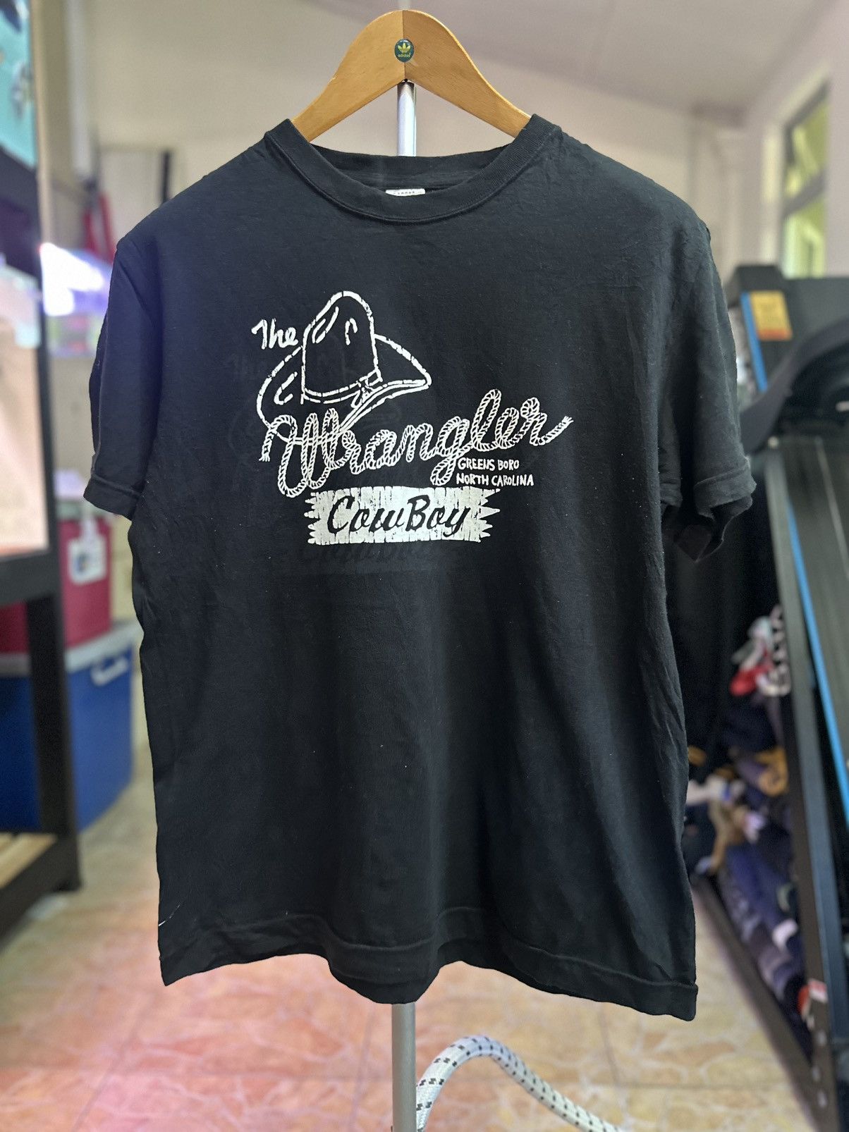 Wrangler Vintage wrangler tshirt Size US XL / EU 56 / 4 - 1 Thumbnail