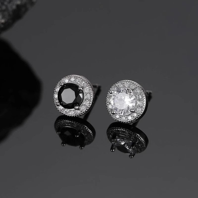 Jewelry Vintage Earrings One Pairs Chrome Jewelry Size ONE SIZE - 1 Thumbnail