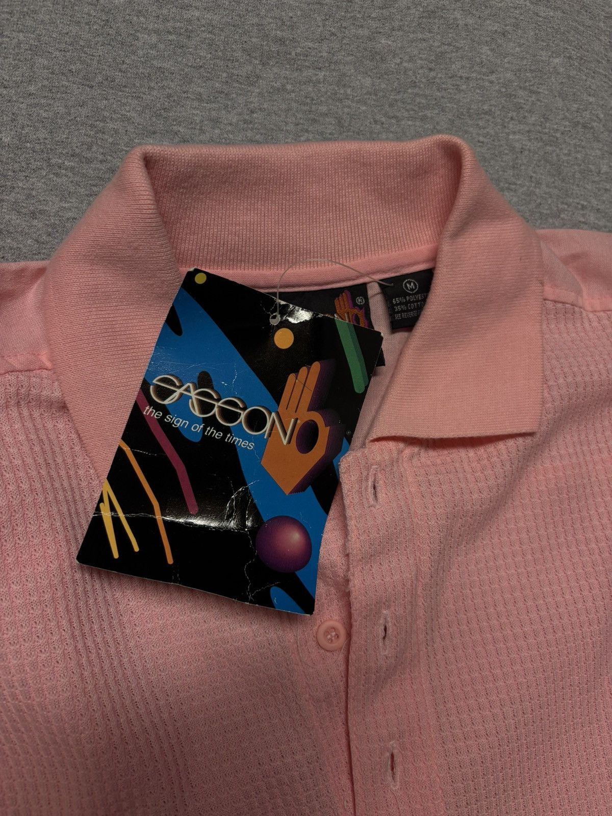 Other Deadstock 80s Sasson Polo Size US S / EU 44-46 / 1 - 2 Thumbnail