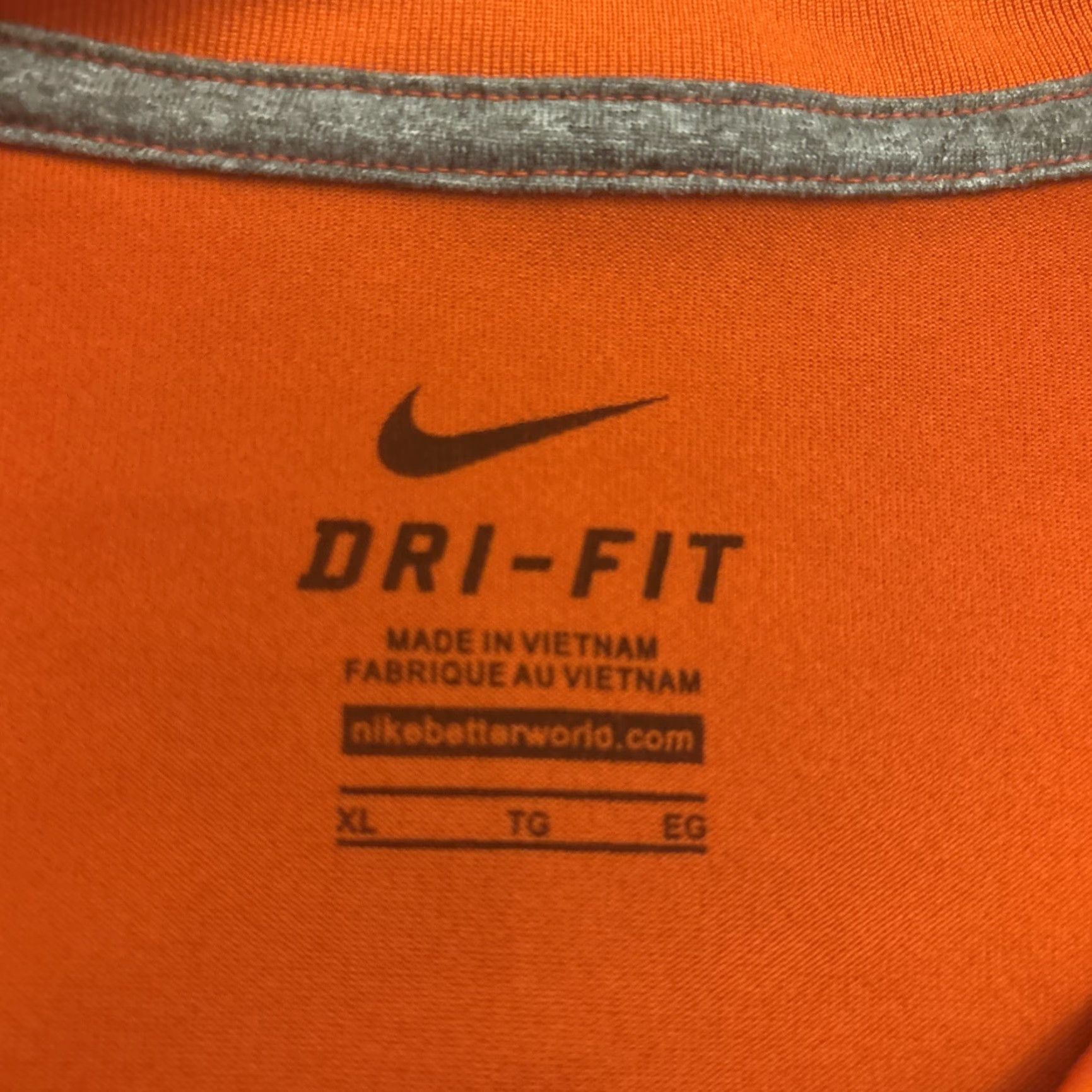 Nike Nike SDA Orange T-Shirt Men XL EUC Syracuse Development Academy Size US XL / EU 56 / 4 - 4 Thumbnail