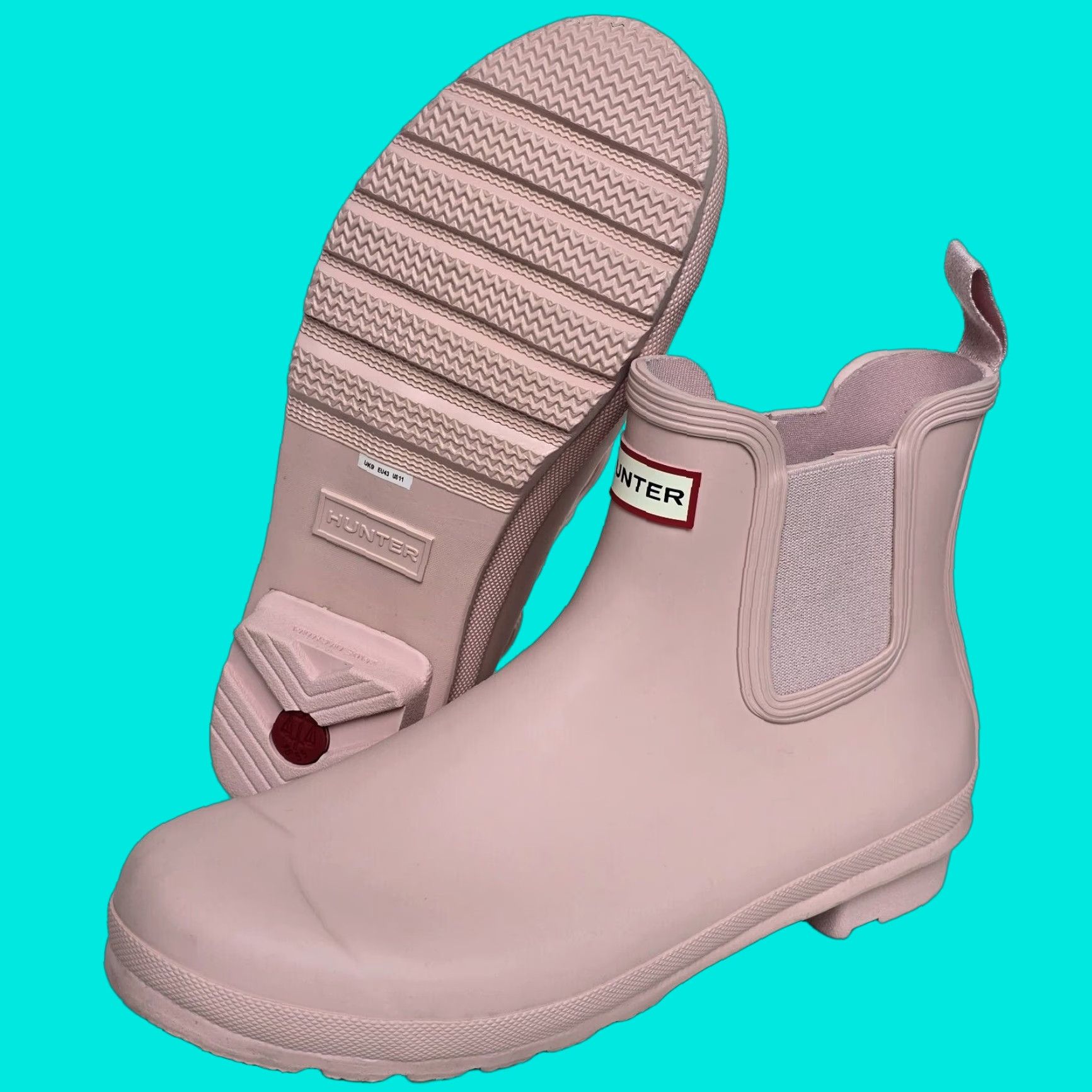 Hunter Original Chelsea Boots Ankle Rain Waterproof Womens 11