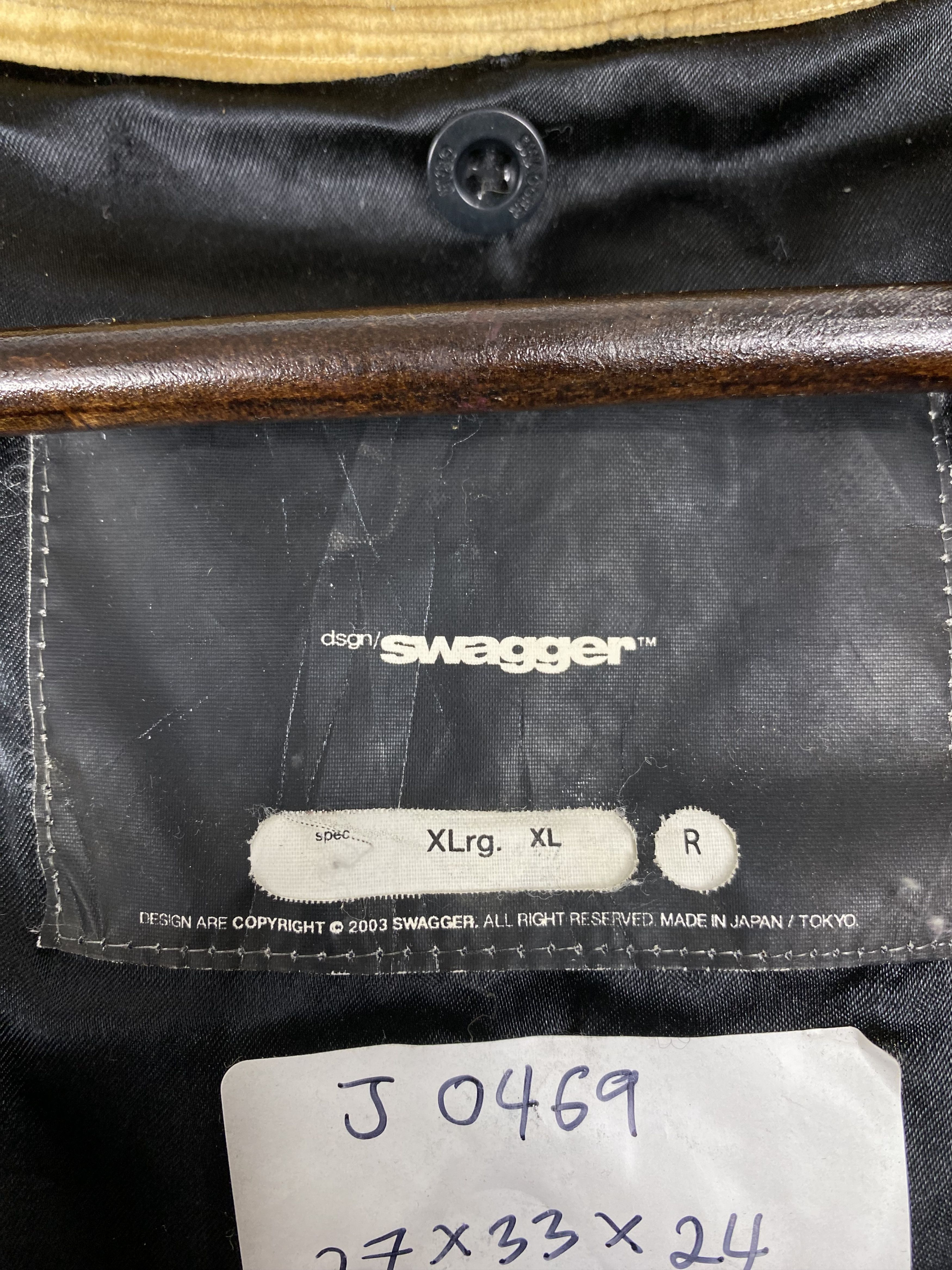 Swagger Vintage Swagger Long Jacket DJ0469 Size US XL / EU 56 / 4 - 10 Thumbnail