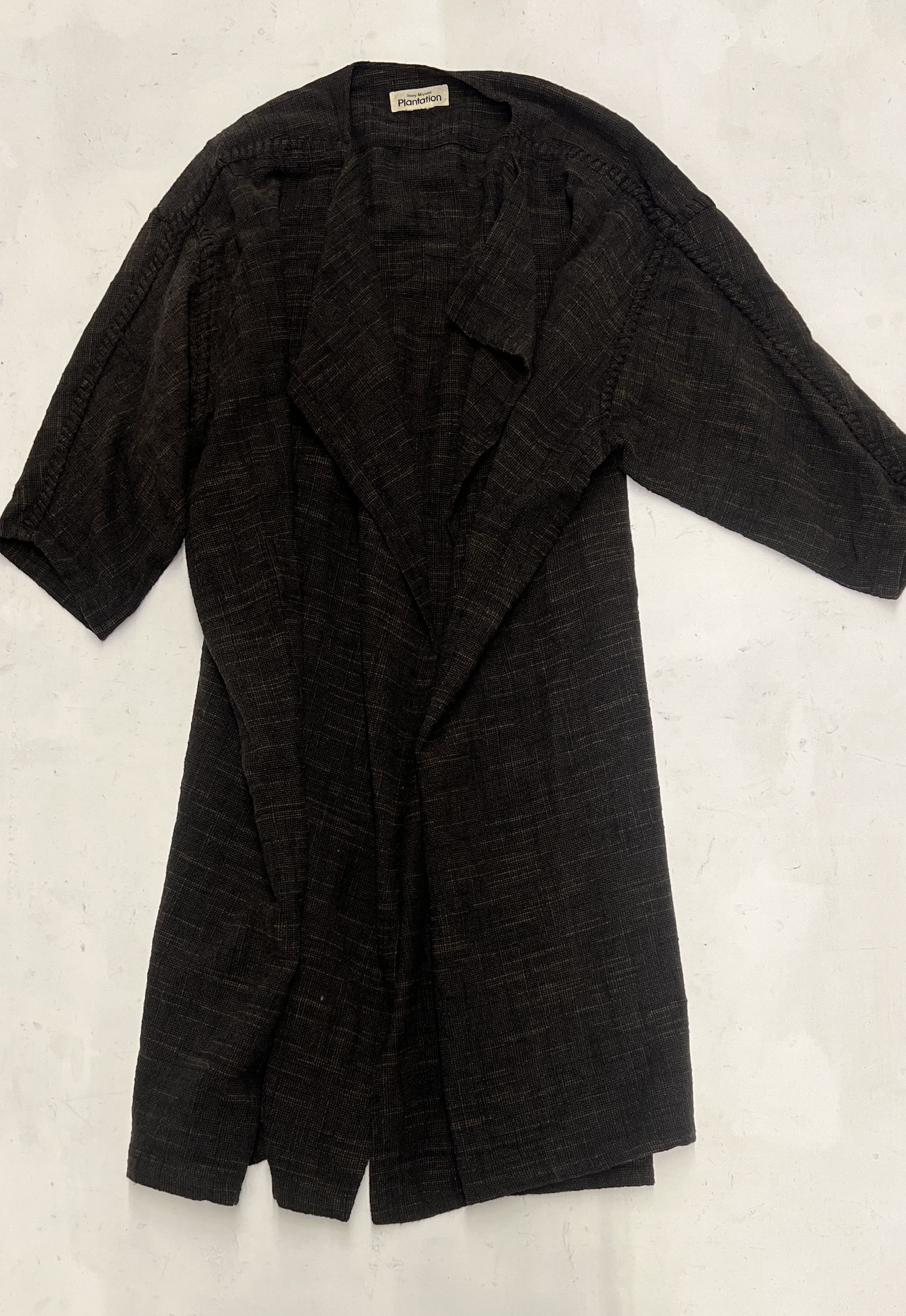 Issey Miyake Issey Miyake Plantation Oversized Draped Coat Size US M / EU 48-50 / 2 - 1 Thumbnail