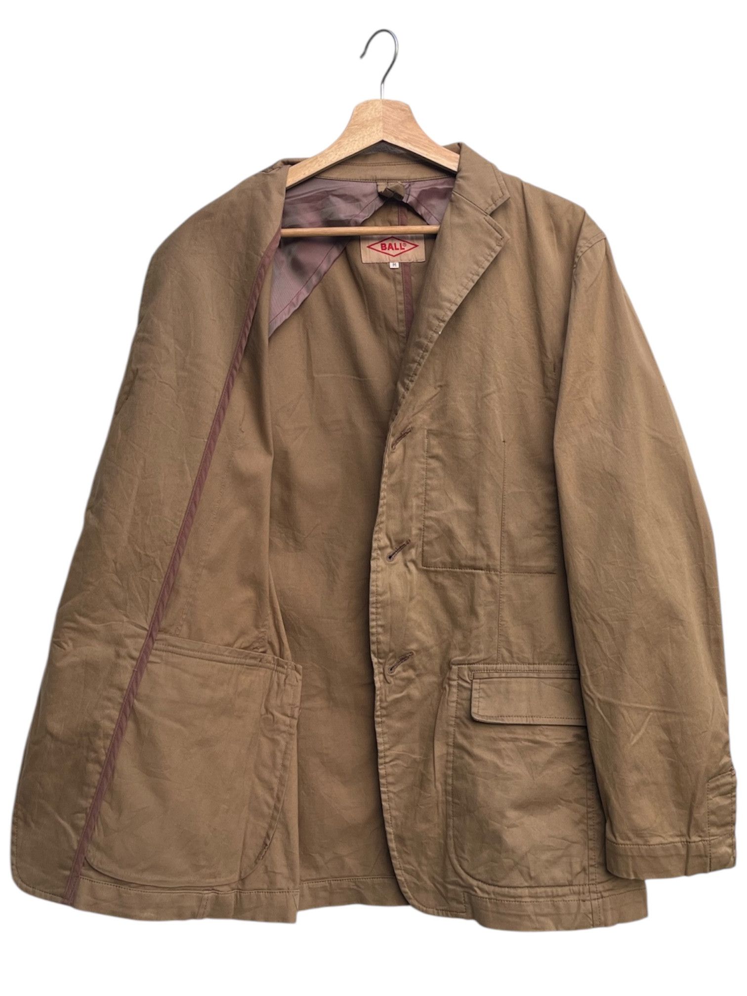 Vintage BALL by Aldo Ciavatta Chore Work Jacket Size US M / EU 48-50 / 2 - 3 Thumbnail