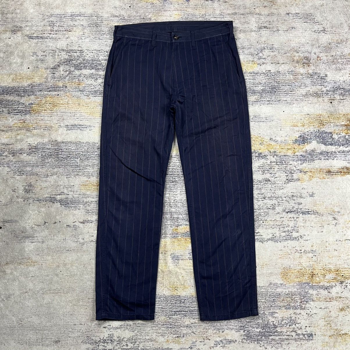 Comme des Garcons Homme Comme des garcons homme Ad2003 pinstripe trousers pants Size US 33 - 1 Thumbnail
