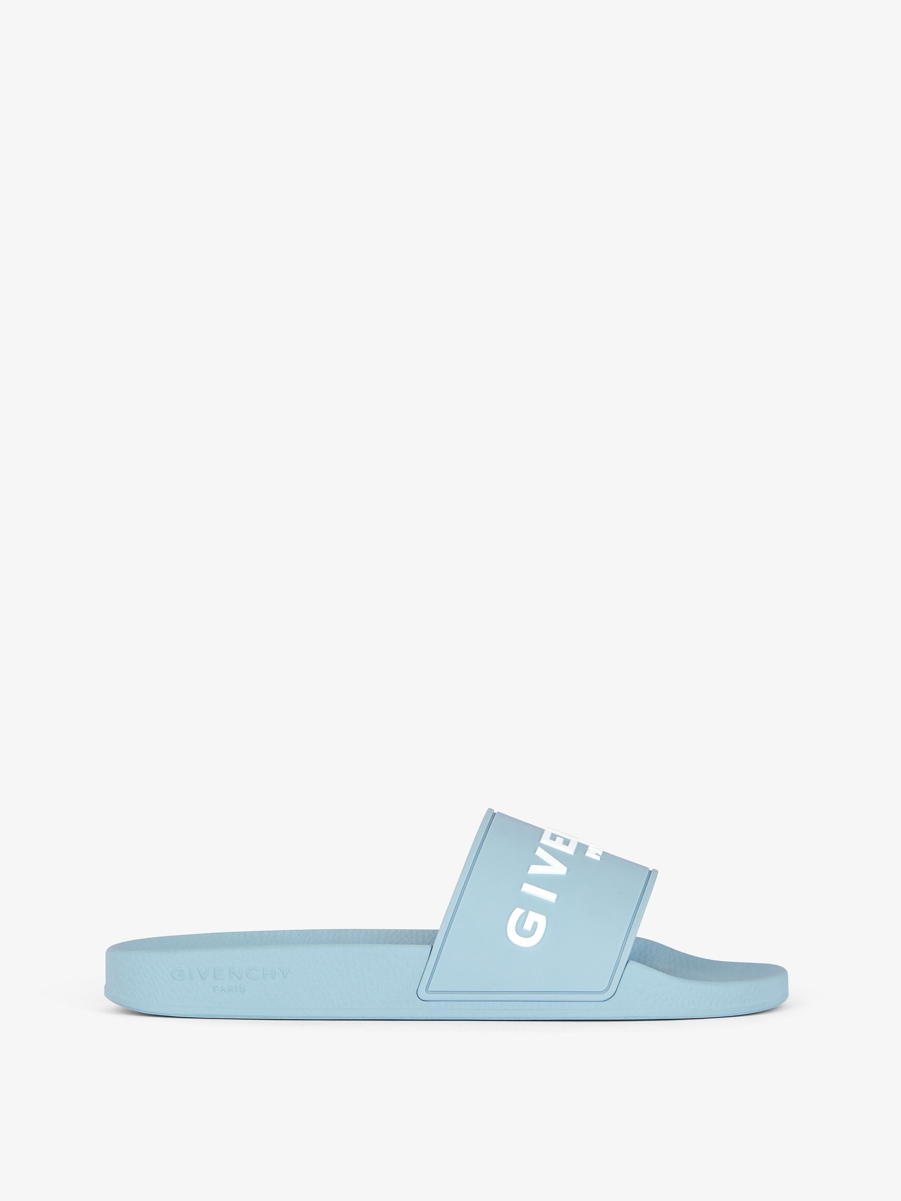 oc11z0725 Slides Flat Sandals in Blue