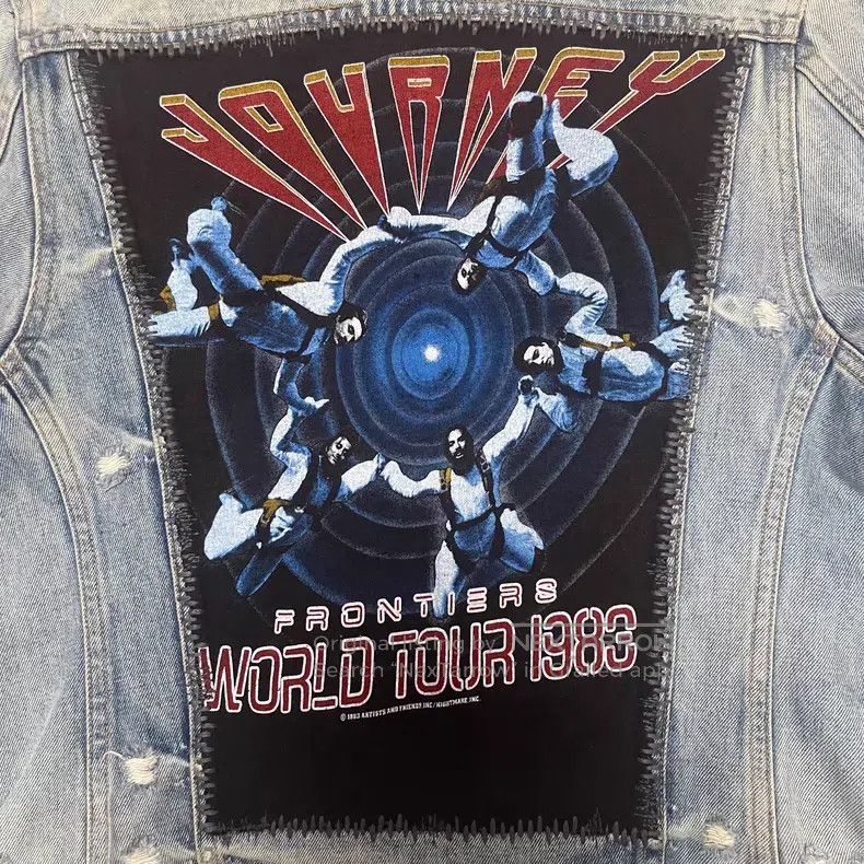 Amiri Amiri Back-kill denim jacket Size US XS / EU 42 / 0 - 7 Thumbnail