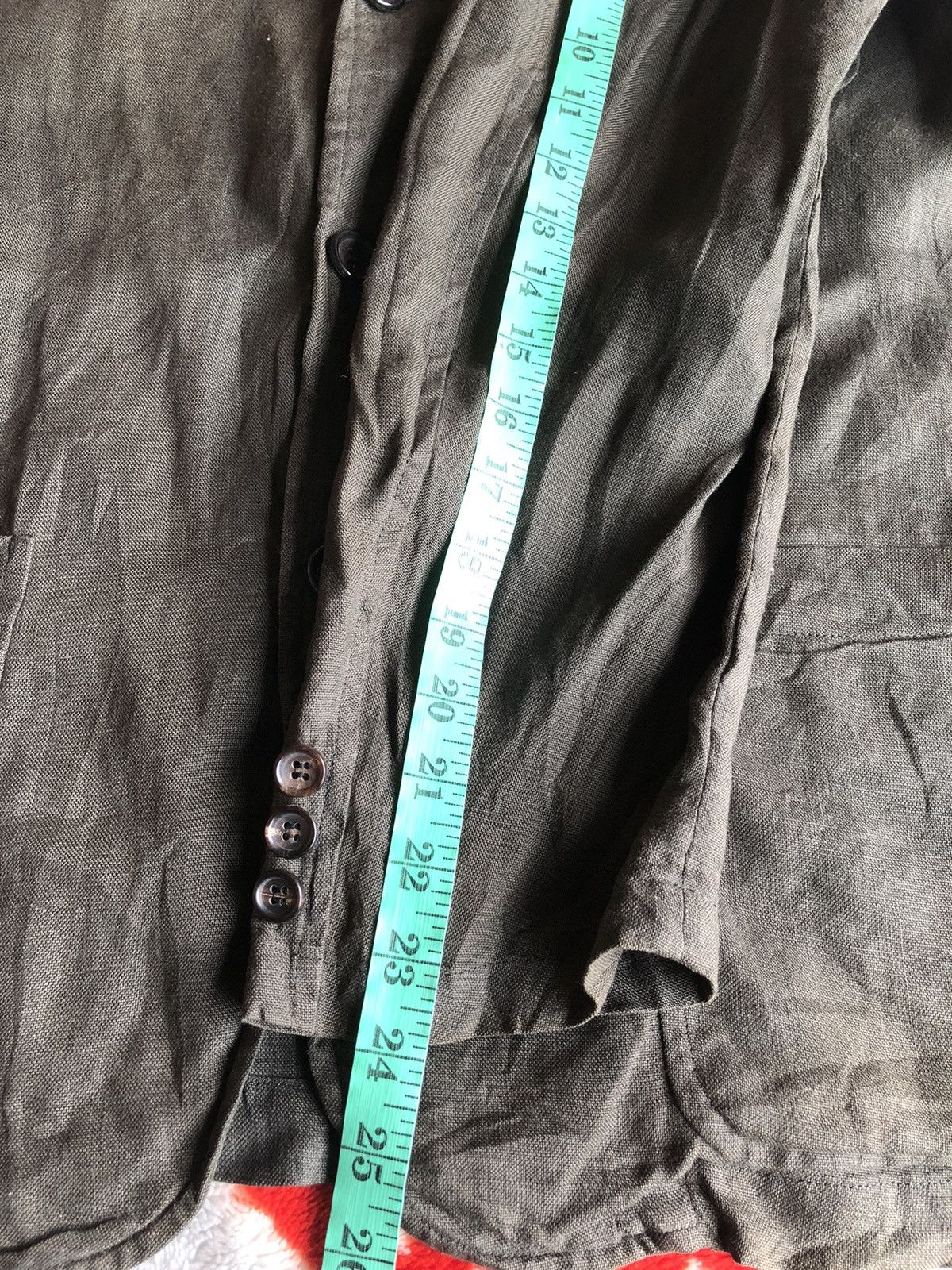 Comme des Garcons AD1998 Vintage Comme Des Garçons Linen Lin Lining Jacket Size US S / EU 44-46 / 1 - 12 Thumbnail
