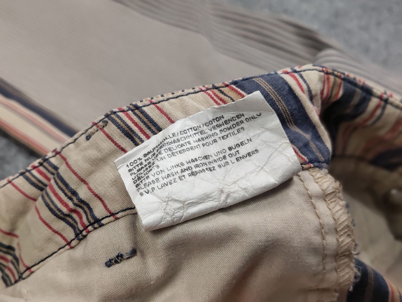 W&LT Vintage W&LT Walter Van Beirendonck Puk Puk Striped Pants Size US 34 / EU 50 - 22 Thumbnail