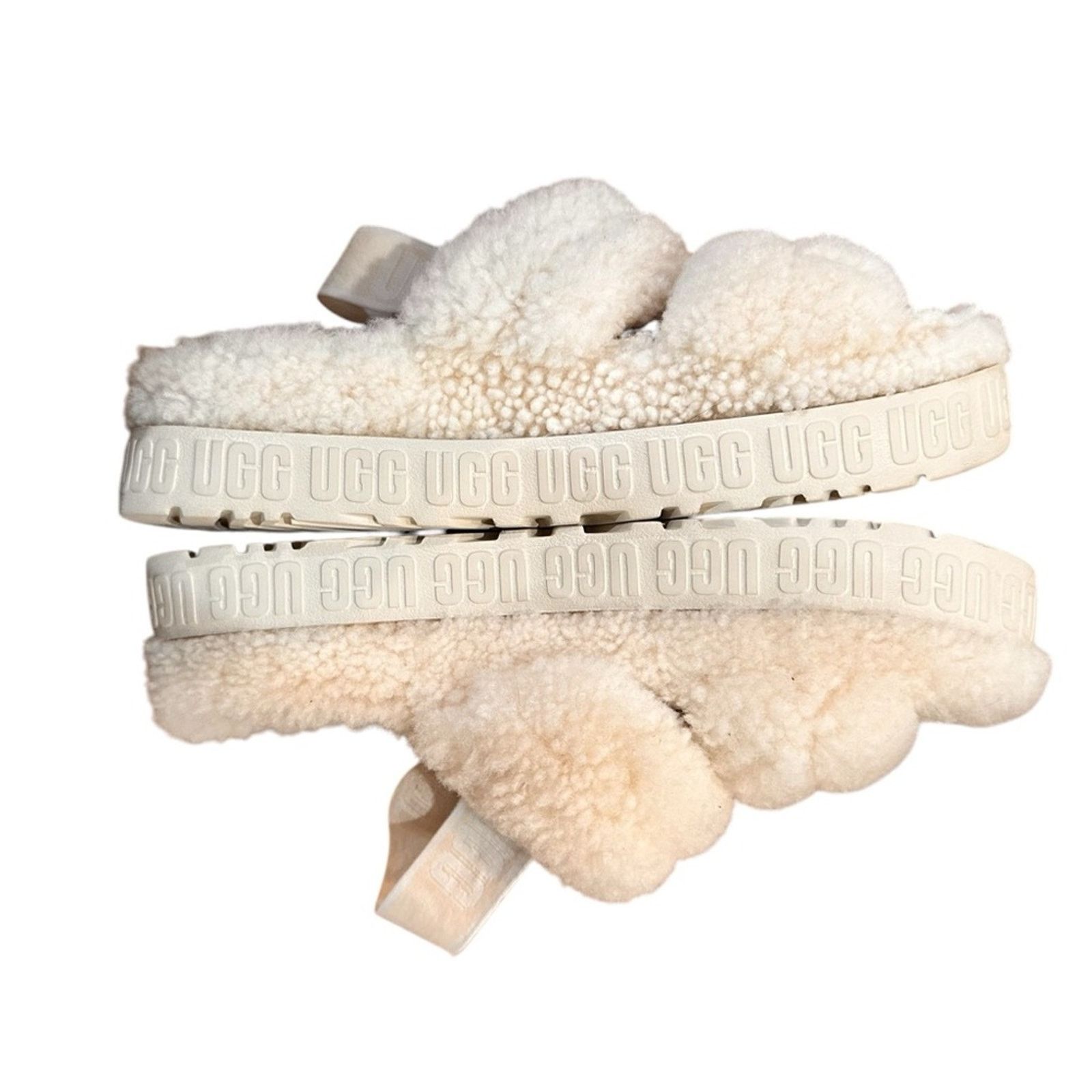 Ugg UGG Women's Oh Fluffita Slingback Sandals - Size 10 Size US 10 / IT 40 - 7 Thumbnail