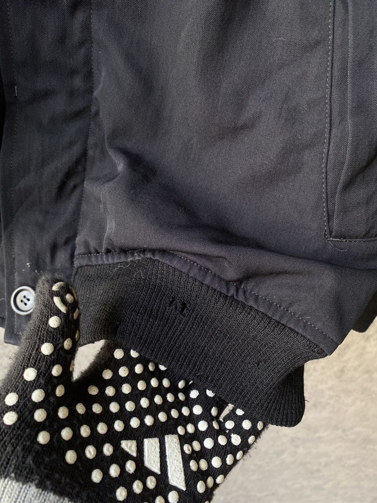 Comme des Garcons 80’s Comme Des Garcons By Rei Kawakubo Linen Bomber Jacket Size US M / EU 48-50 / 2 - 11 Thumbnail