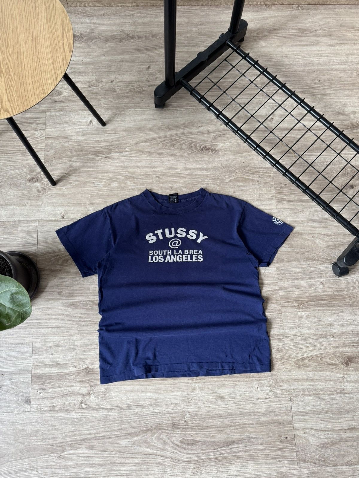 Vintage 90s Stussy South La Brea Los Angeles T Shirt USA