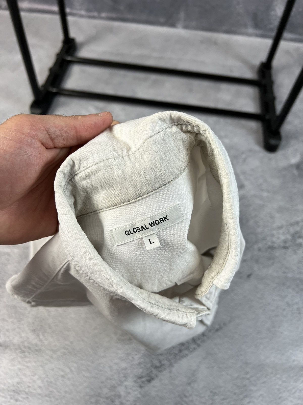20471120 × Global Work × Japanese Brand Global work long sleeve shirt Size US L / EU 52-54 / 3 - 12 Thumbnail
