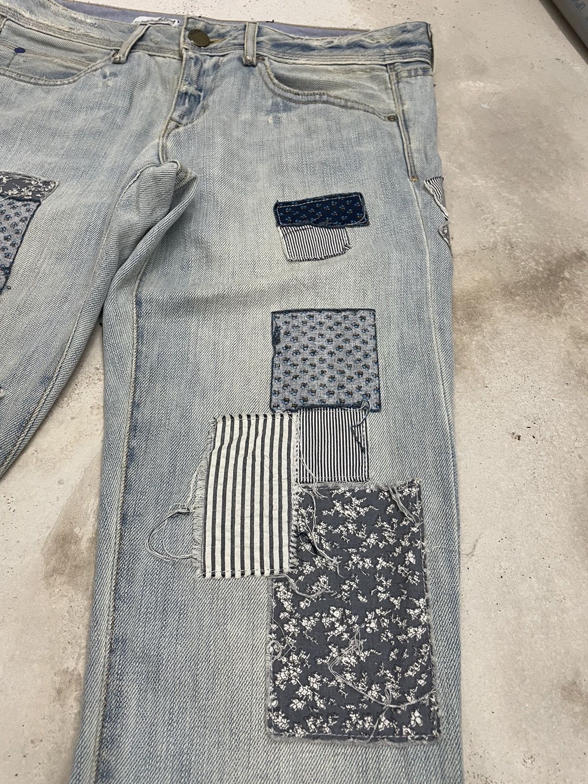 Designer × Japanese Brand Gap 1969 Summer Wear Soft Distress Denim Kapital Boro Style Size US 31 - 11 Thumbnail