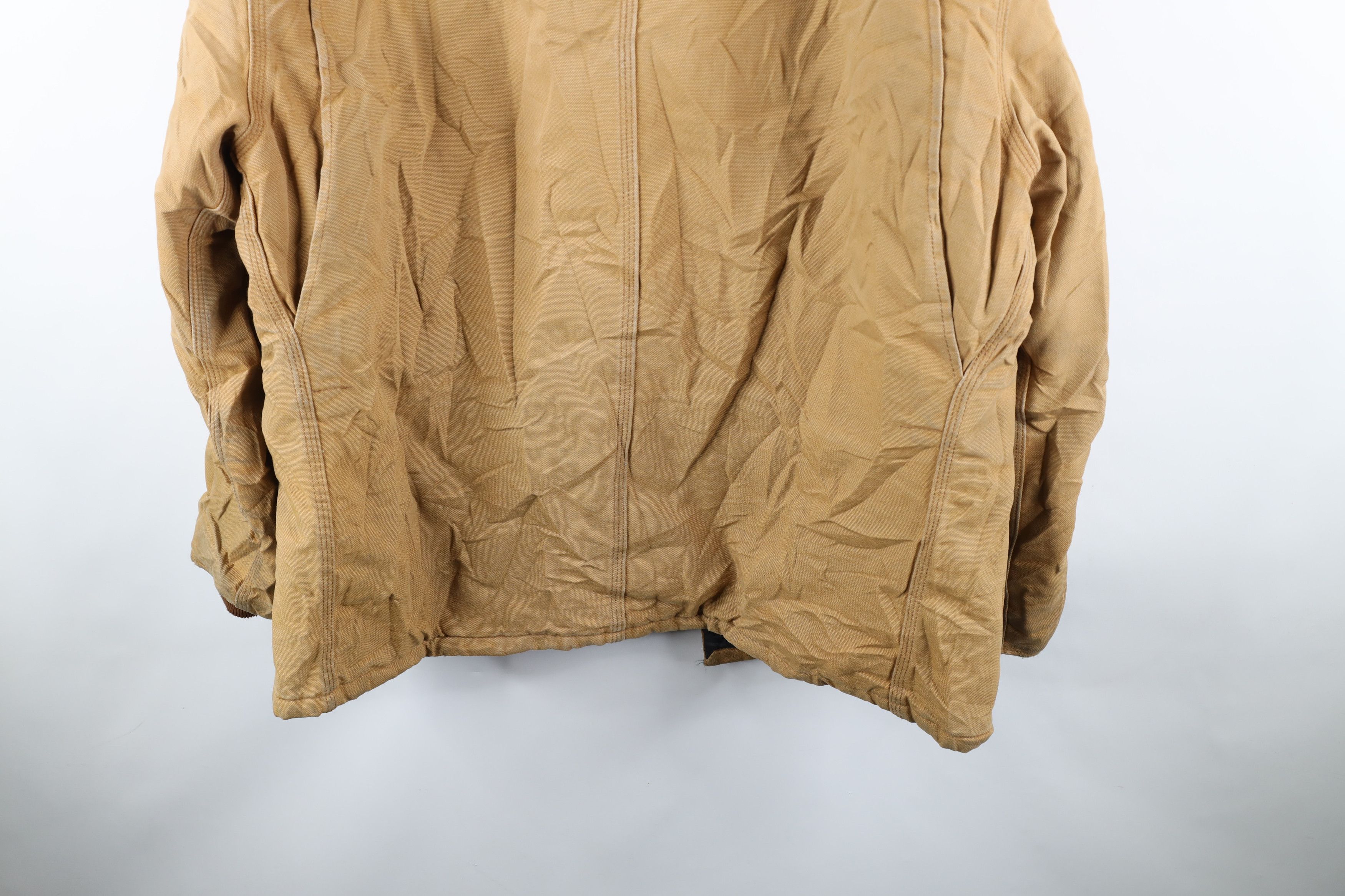 Carhartt Vintage 90s Carhartt Quilted Canvas Chore Barn Jacket Size US XXL / EU 58 / 5 - 12 Thumbnail