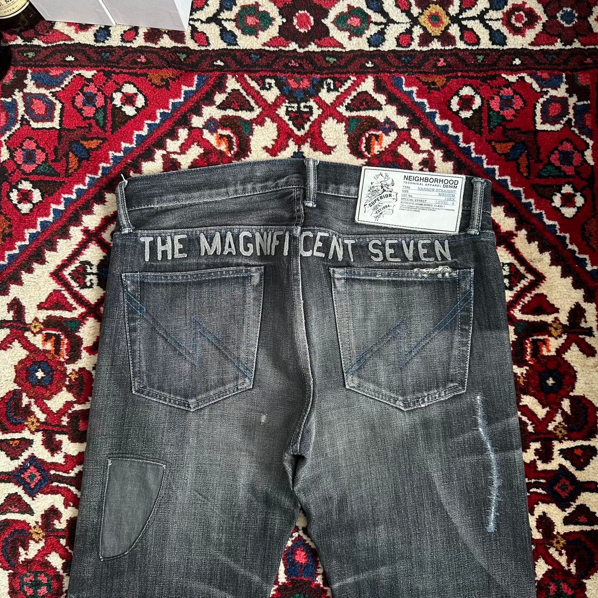 Neighborhood NBHD 10EX Narrow -Cut Jeans Size US 30 / EU 46 - 7 Thumbnail