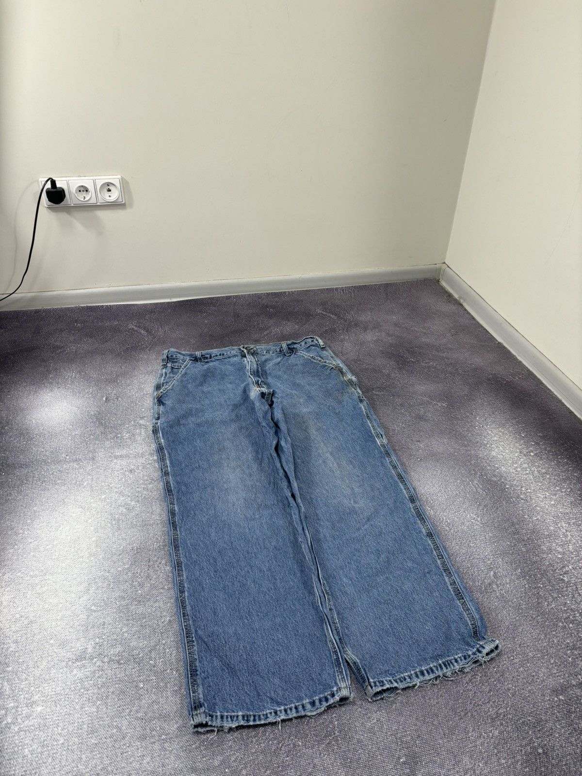Carhartt Vintage Carhartt Dungaree Fit Y2K Workwear Denim Baggy Jeans Size US 36 / EU 52 - 9 Thumbnail