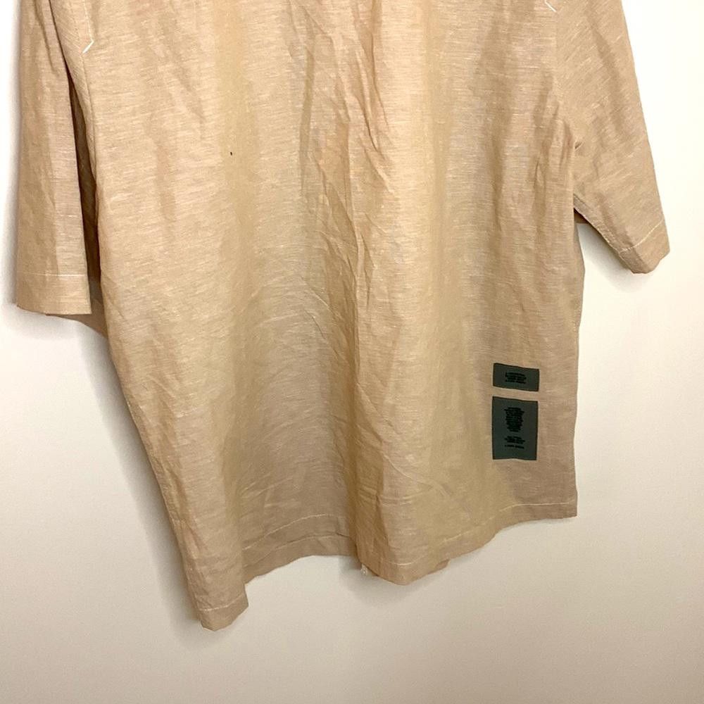 Designer G-Star RAW - Reg Fit Boxy Shirt- Large -77% Cotton 23% Linen Size US L / EU 52-54 / 3 - 6 Thumbnail