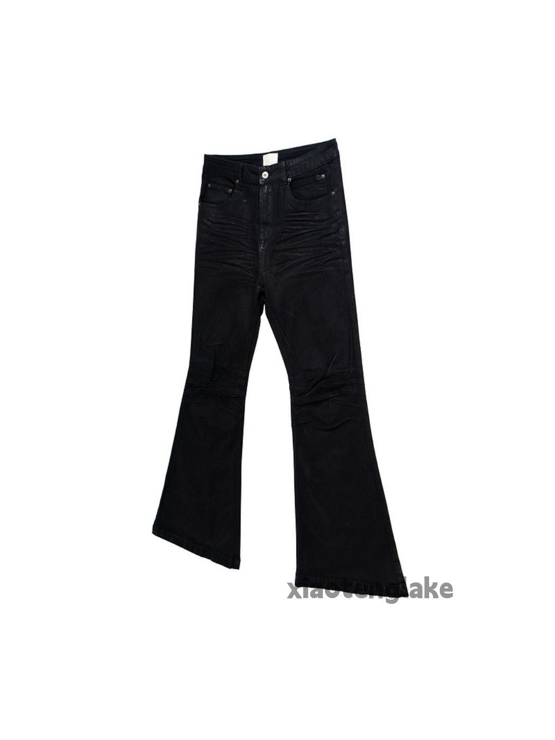 Jean xz vintage distressed hiphop yuppie flared wax jeans Size US 34 / EU 50 - 2 Thumbnail