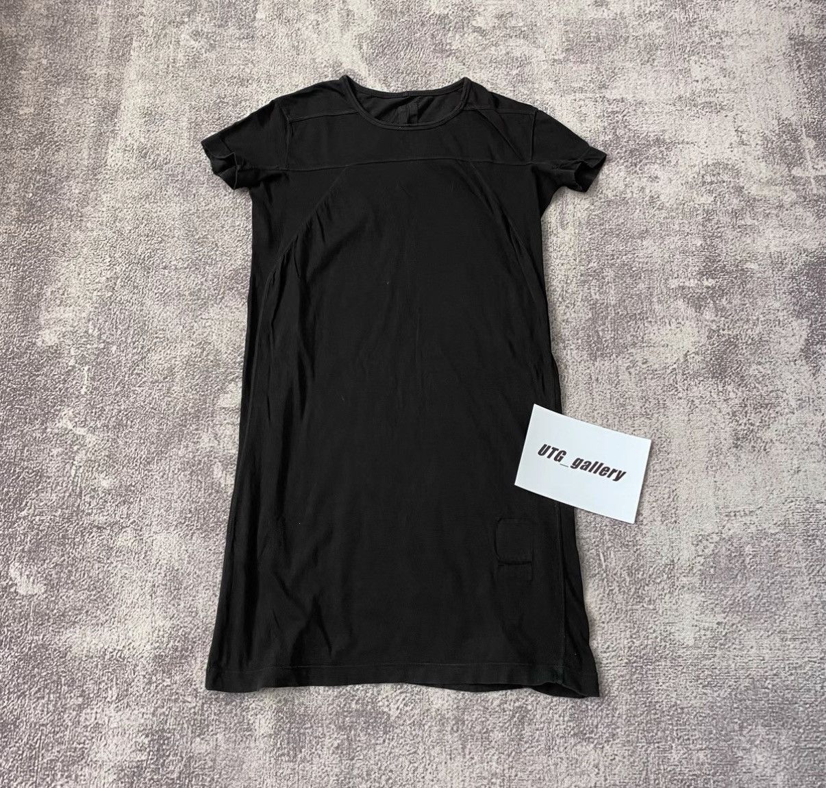 Rick Owens Rick Owens Paneled Deconstructed Short Sleeve Tee Size S / US 4 / IT 40 - 1 Thumbnail