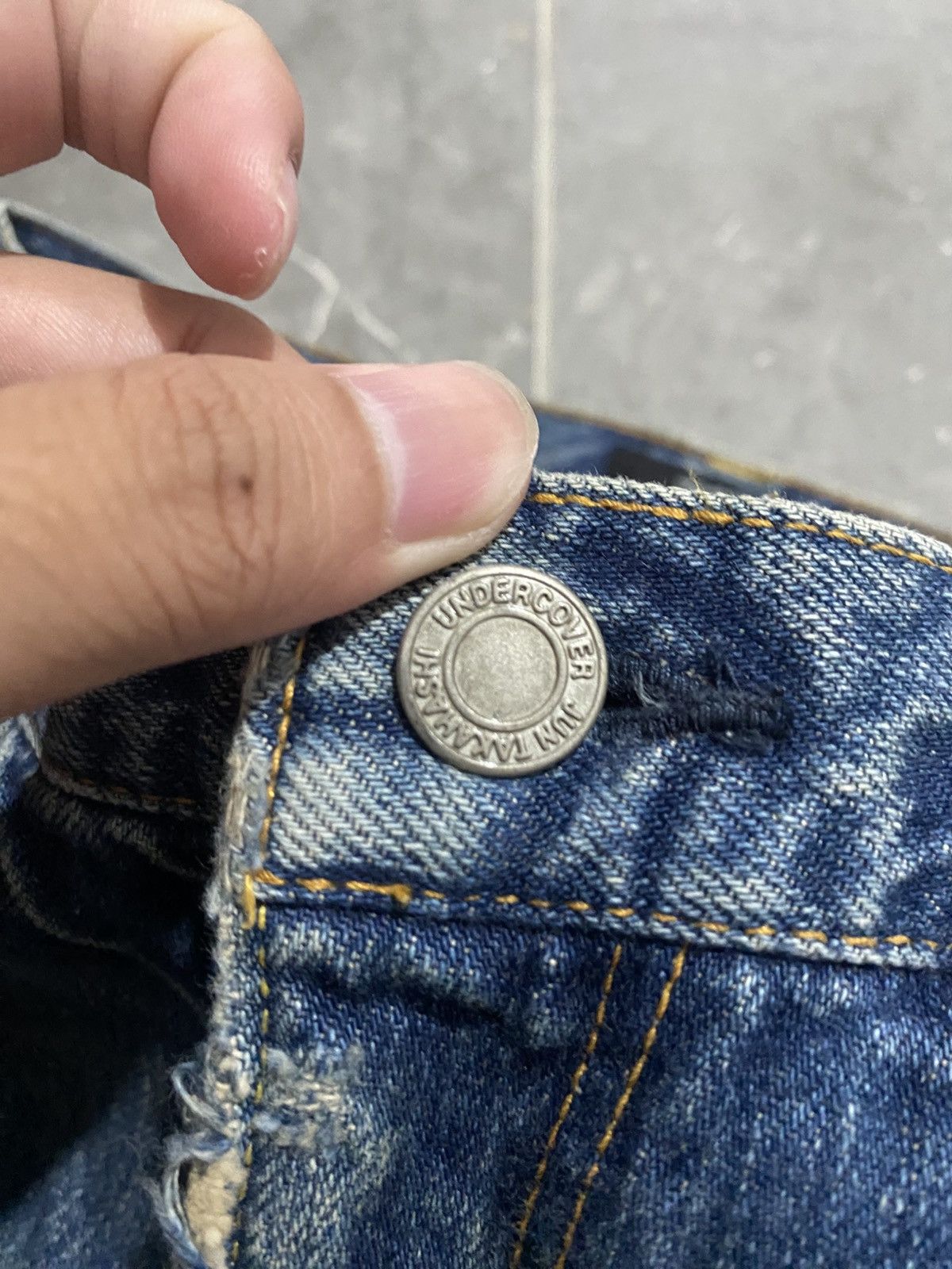 Undercover 🖤BLACKFRIDAY🖤Undercover Denim Jun Takashi Size 25" / US 0 / IT 36 - 7 Thumbnail