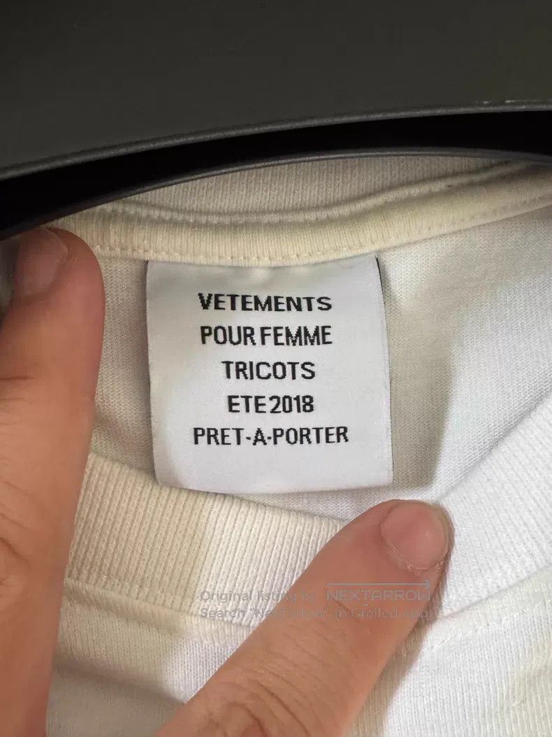 Other VETEMENTS Asymmetrical Patchwork Design Short Sleeve Size US XS / EU 42 / 0 - 4 Thumbnail