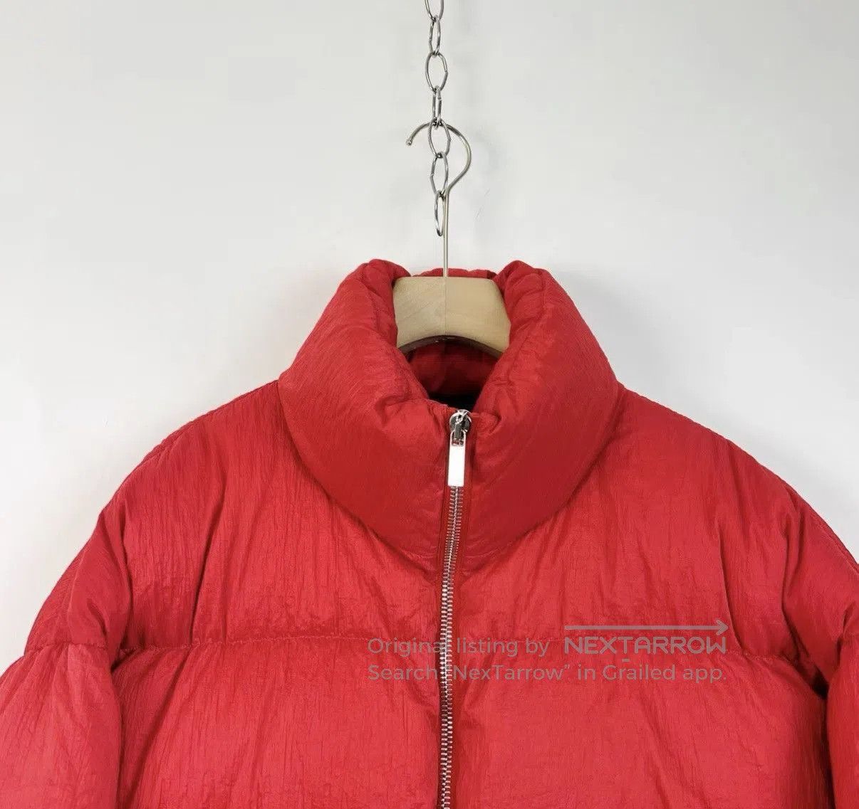 Dior Red Puffer Jacket with Tiger Embroidery. Size US L / EU 52-54 / 3 - 3 Thumbnail