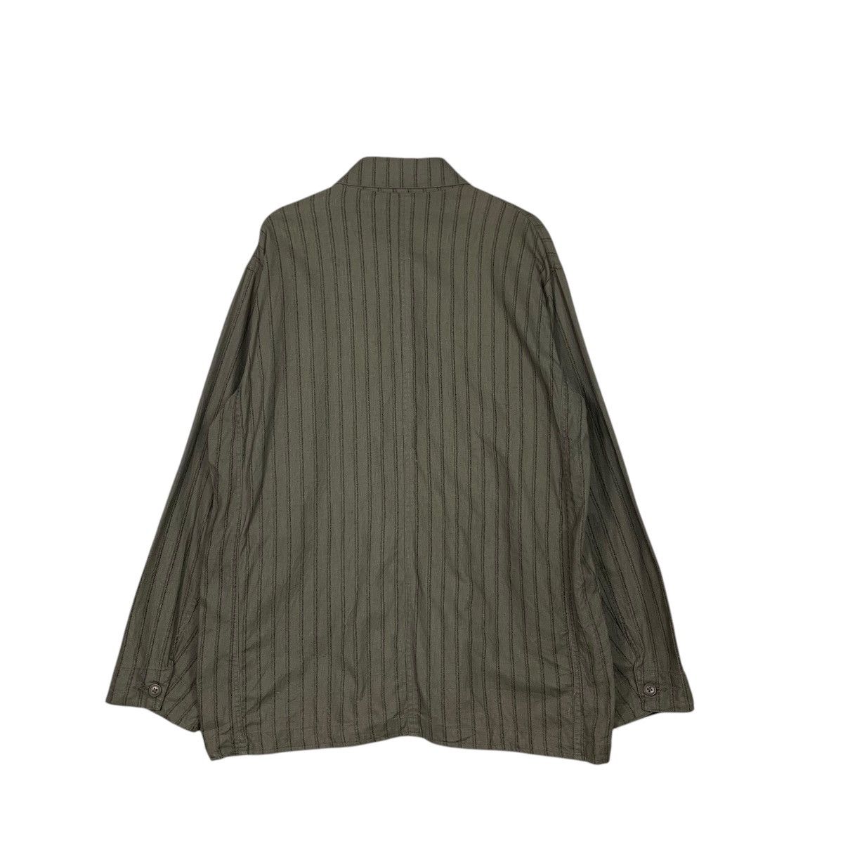 Hang Ten 90’s HANGTEN Striped Collared Button Casual Jacket #2150-C95 Size US L / EU 52-54 / 3 - 7 Thumbnail