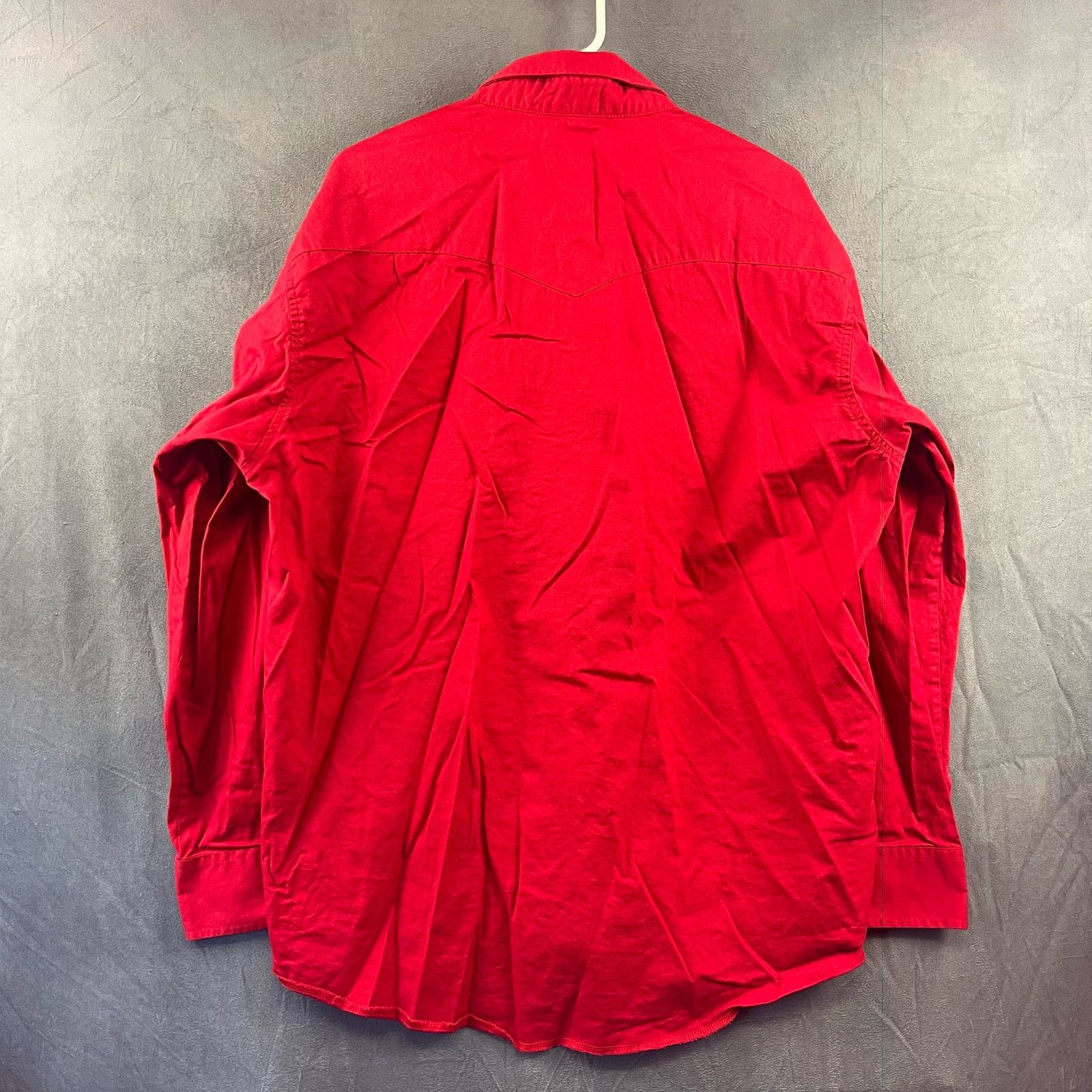 Wrangler Vintage 90's Wrangler Shirt Men's XL Heavy Duty Brushpopper Size US XL / EU 56 / 4 - 2 Thumbnail