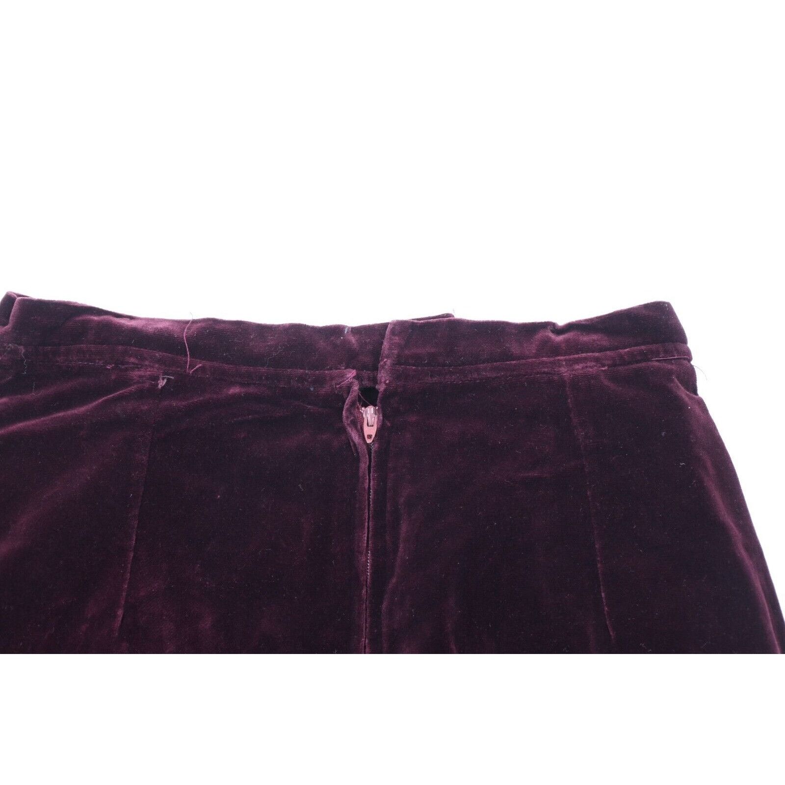 Vintage Vintage 50s 60s Rockabilly Velvet Velour Pencil Skirt Size 27" / US 4 / IT 40 - 9 Thumbnail