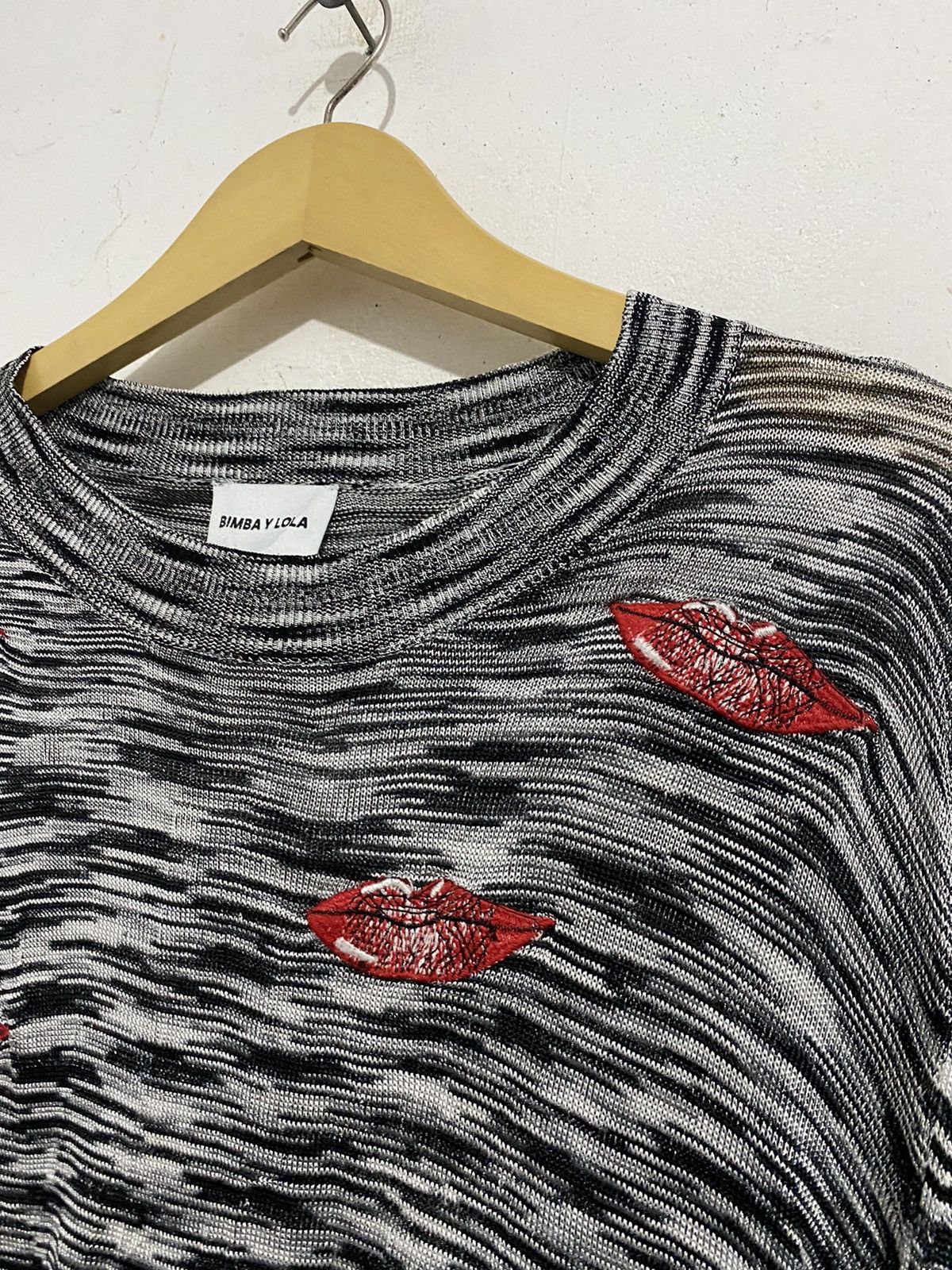 14th Addiction Bimbaylola japanese knitted kiss lips maisonmargaila styled Size US M / EU 48-50 / 2 - 4 Thumbnail