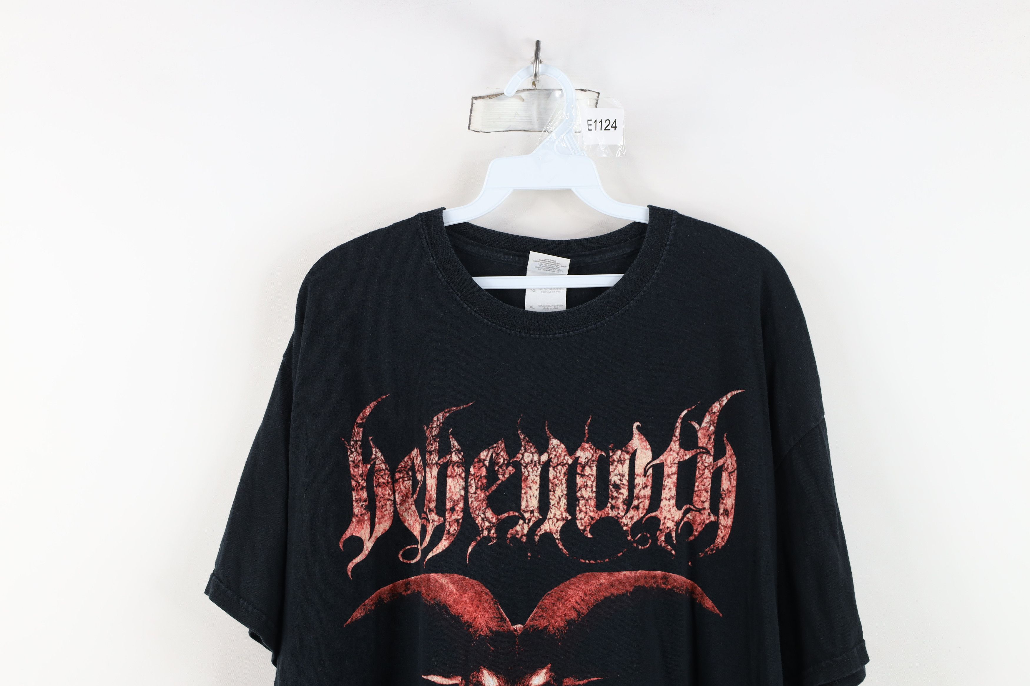 Vintage Vintage Y2K 2008 Death Metal Behemoth Band T-Shirt Black Size US XL / EU 56 / 4 - 2 Thumbnail