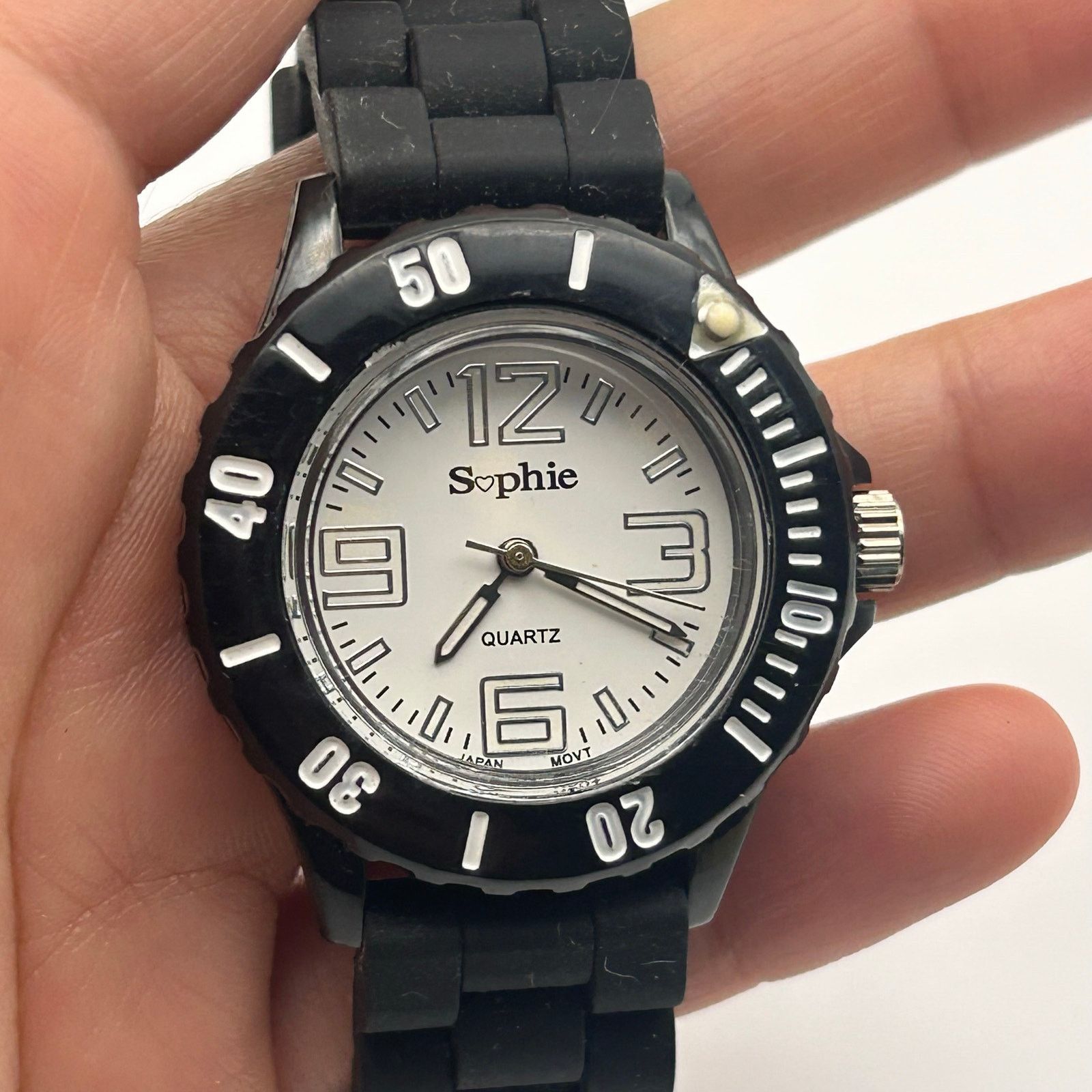 Other Sophie White Dial Women’s Quartz Watch, Black 35mm Working Size ONE SIZE - 6 Thumbnail