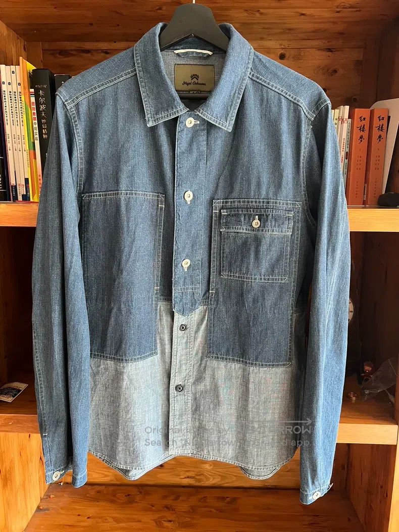 Nigel Cabourn Nigel Cabourn Patchwork short-sleeve shirt Size US M / EU 48-50 / 2 - 1 Thumbnail