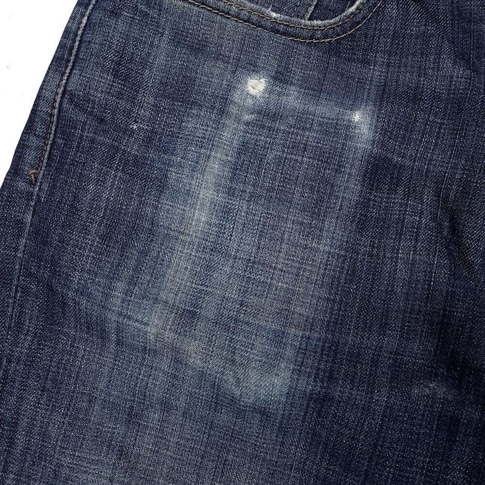 Lucky Brand Lucky Brand 410 Athletic Fit Jeans Mens 33x32 Blue Size US 33 - 3 Thumbnail