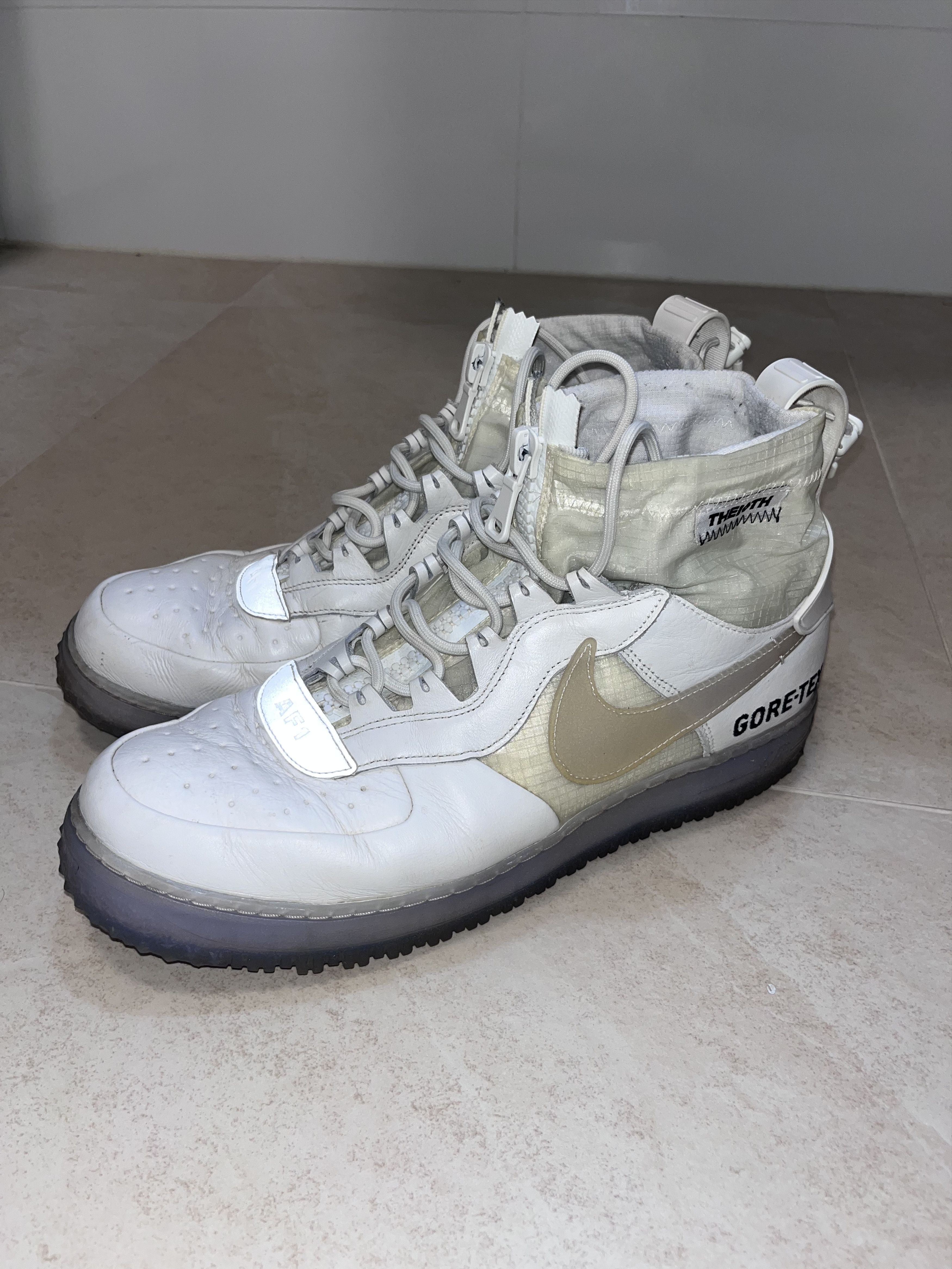 Nike Nike Air Force 1 High Gore-Tex “Phantom White“ Size US 14 / EU 47 - 9 Thumbnail