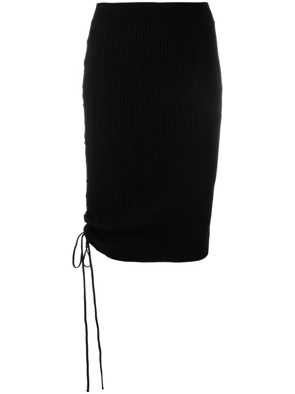 Off-White o1y1225 Midi Skirt in Black Size 27" / US 4 / IT 40 - 1 Thumbnail