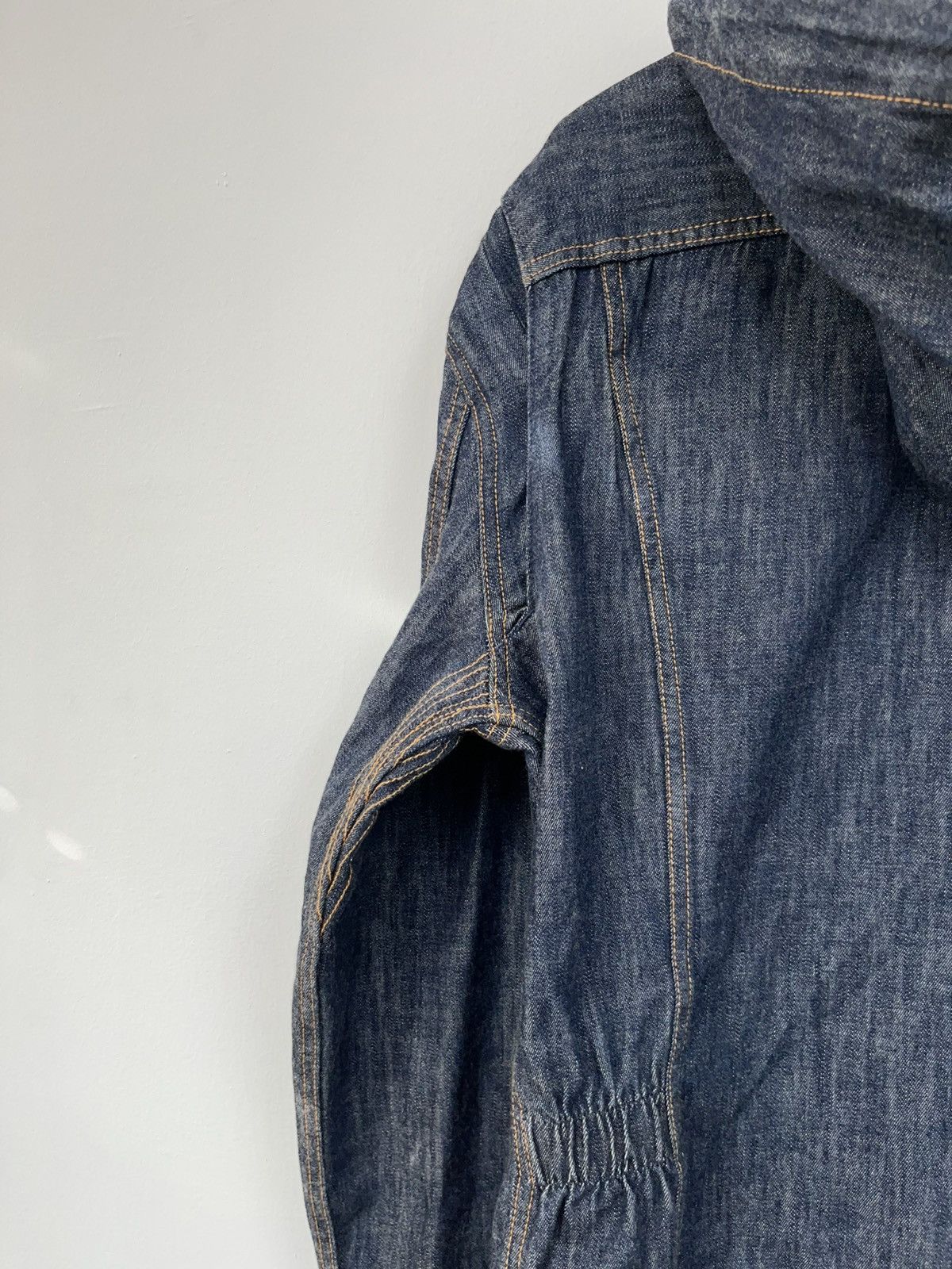 Japanese Brand Melple Selvedge Denim Hooded Jacket Size US L / EU 52-54 / 3 - 3 Thumbnail