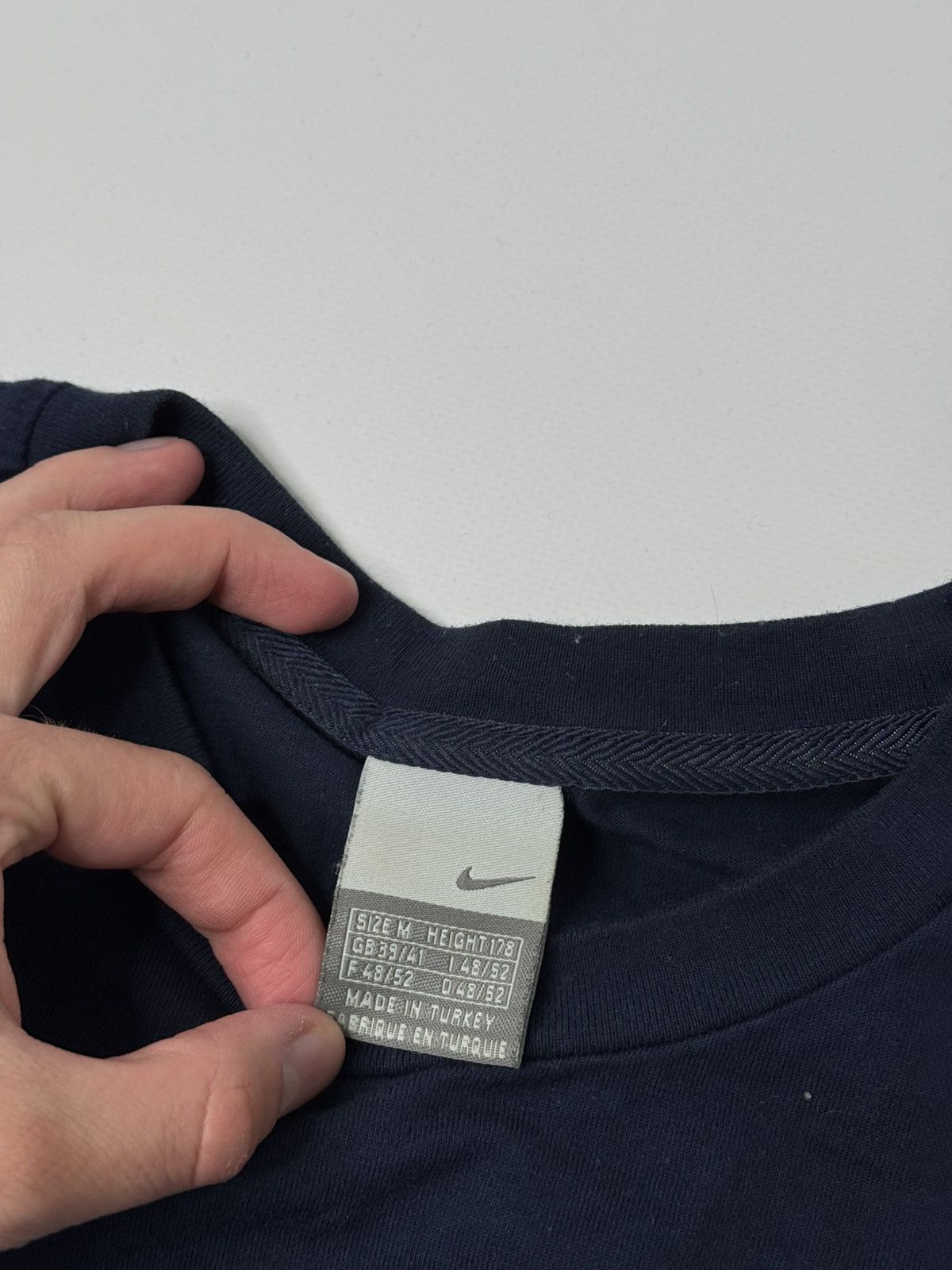 Nike Vintage Nike football boxy tee swag y2k total 90 retro skate Size US M / EU 48-50 / 2 - 3 Thumbnail