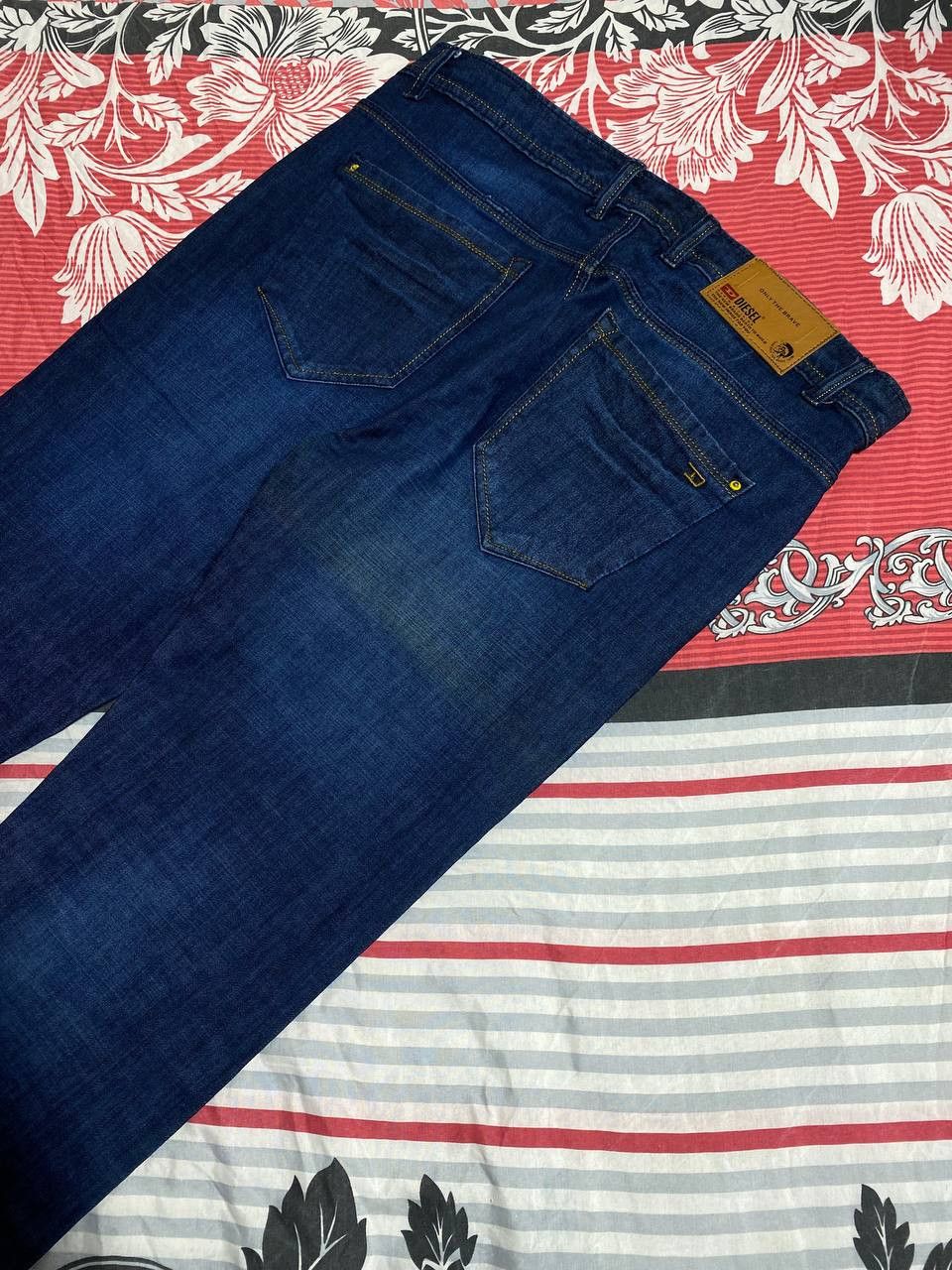 Japanese Brand Crazy Crash Dirty Baggy Faded Jean Japan Avant Garde Style Size US 36 / EU 52 - 8 Thumbnail