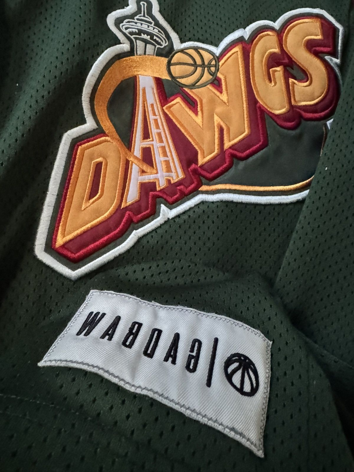 Other WABDAG x Seattle Sonics Jersey Size US XL / EU 56 / 4 - 2 Thumbnail