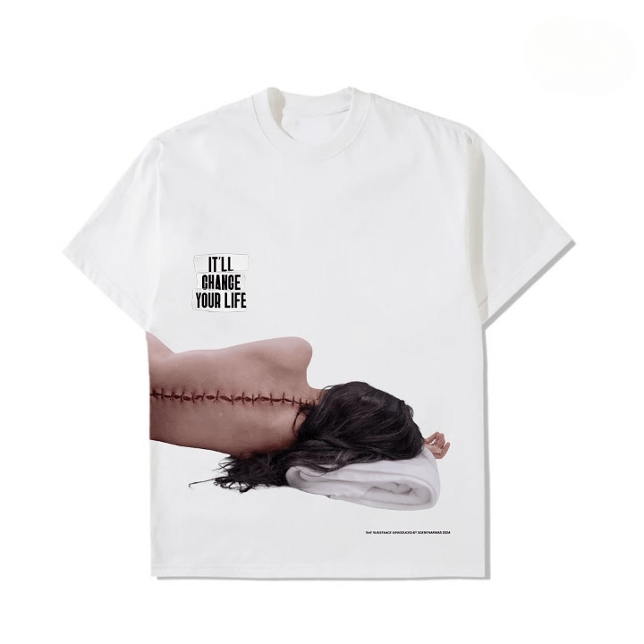 Other The Substance Horror Movie L/S Tees White Size US L / EU 52-54 / 3 - 1 Thumbnail