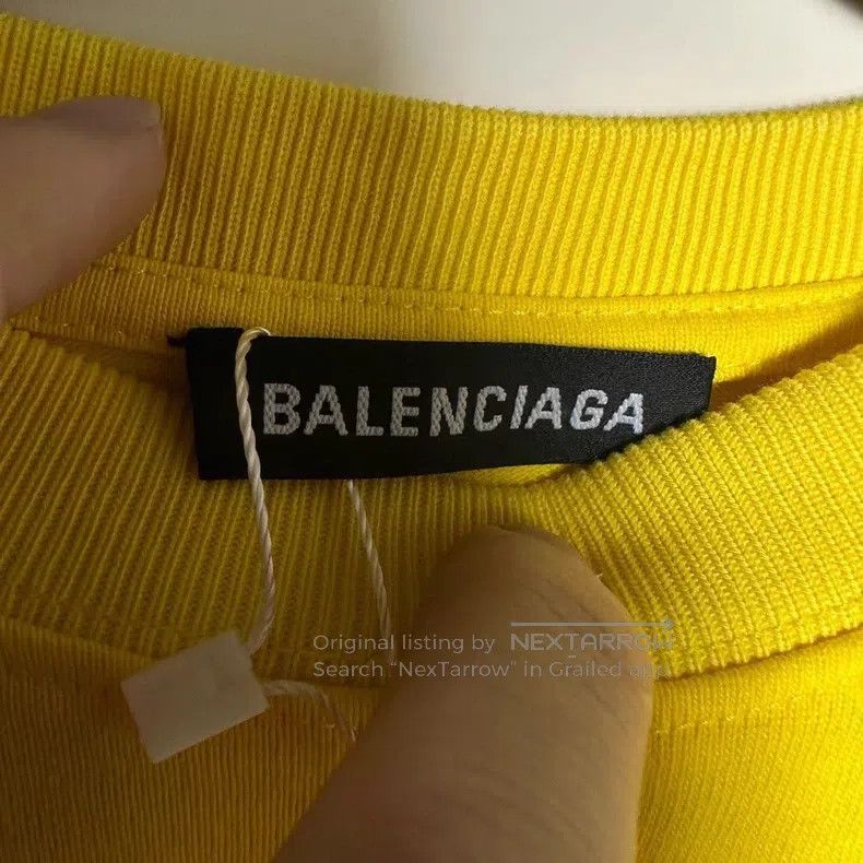 Balenciaga Balenciaga Printed Short Sleeve Size US XXS / EU 40 - 2 Thumbnail