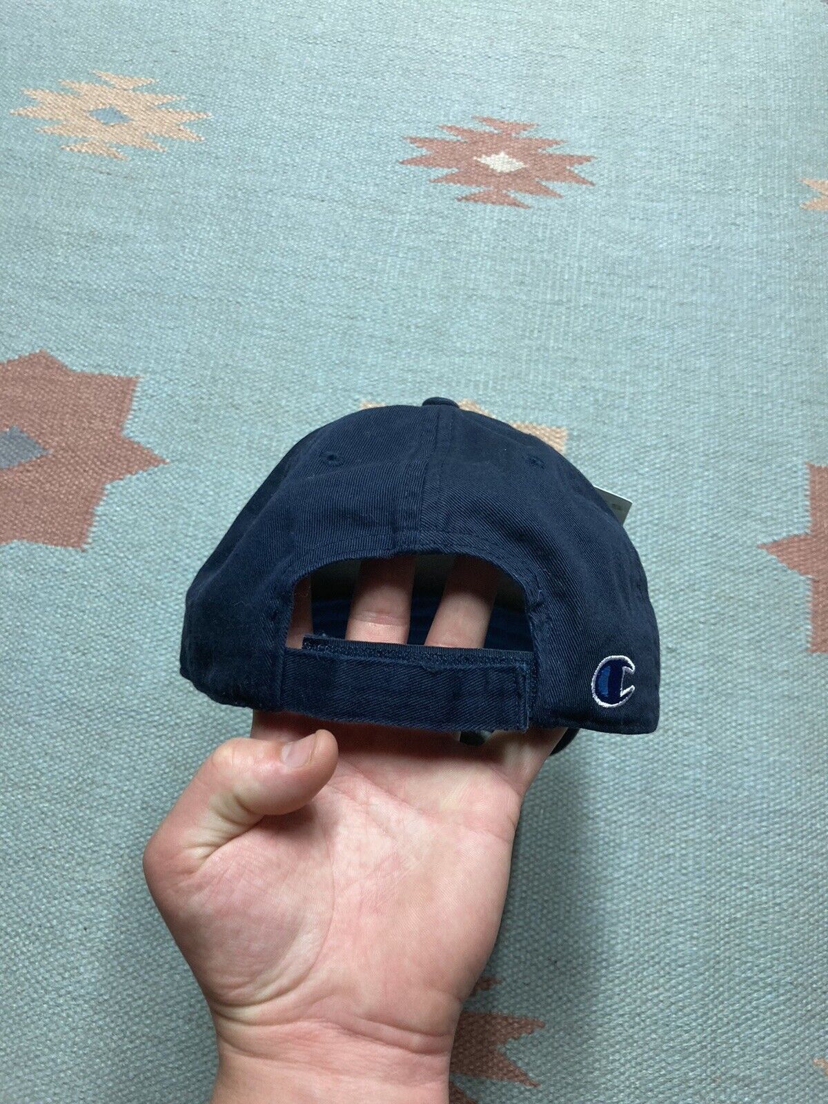 Champion × Vintage VTG strapback hat champion dad hat deadstock NWT adjustable Size ONE SIZE - 4 Thumbnail