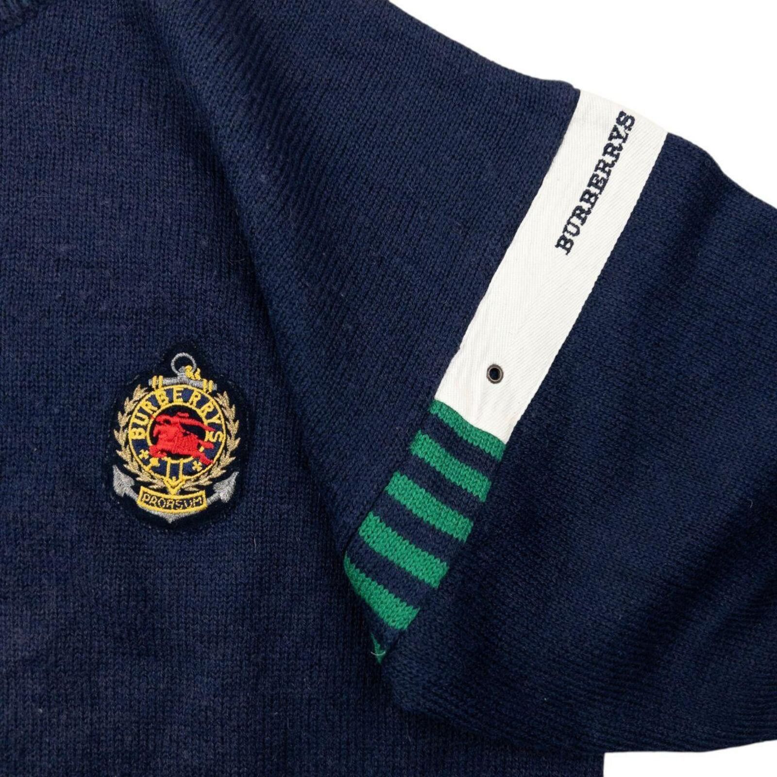 Burberry Vintage 90s Burberry Sailing Race Team Jumper Size M Size US M / EU 48-50 / 2 - 4 Thumbnail