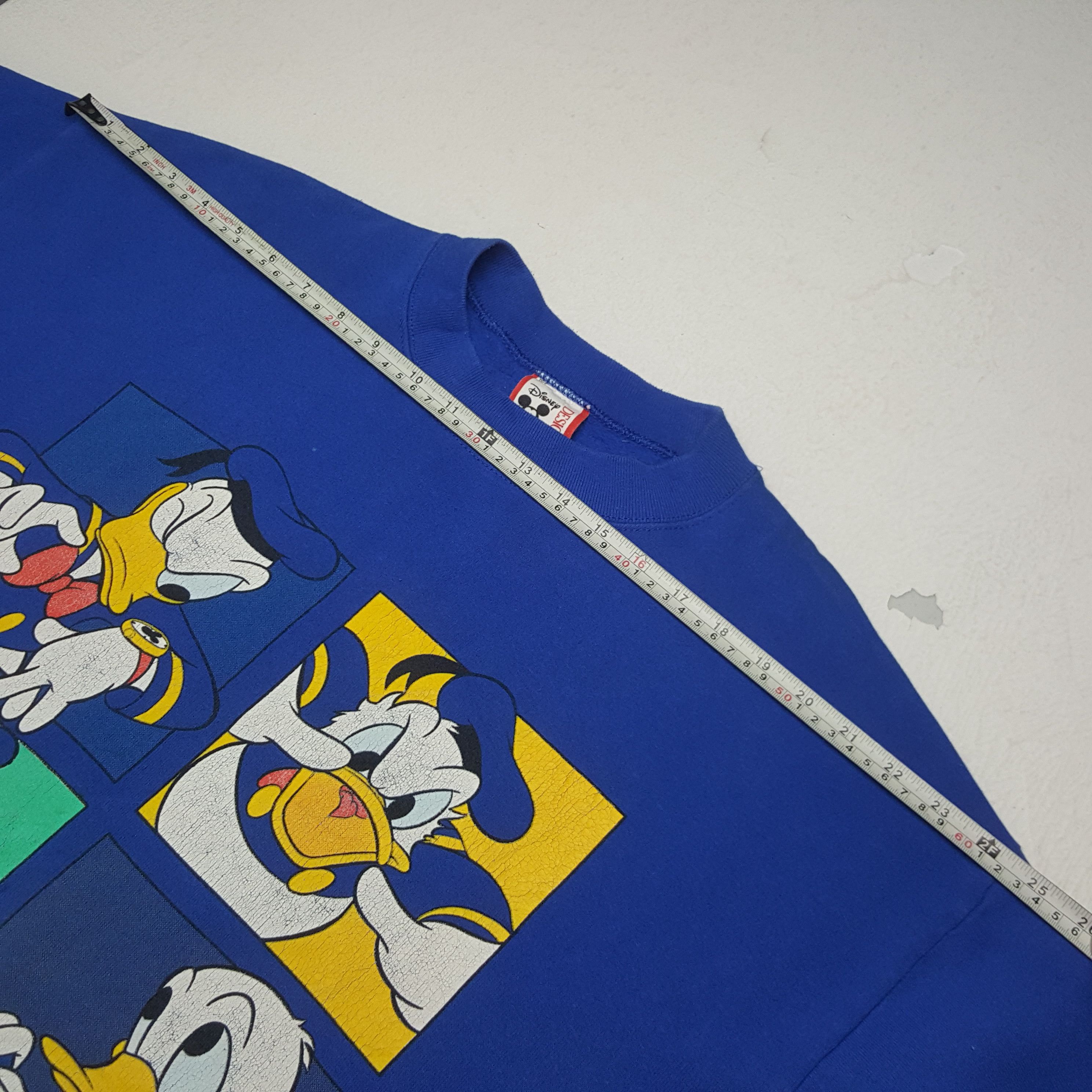 Cartoon Network × Disney × Vintage Vintage Disney Design Donald Duck Cartoon Sweatshirt Size US L / EU 52-54 / 3 - 5 Thumbnail