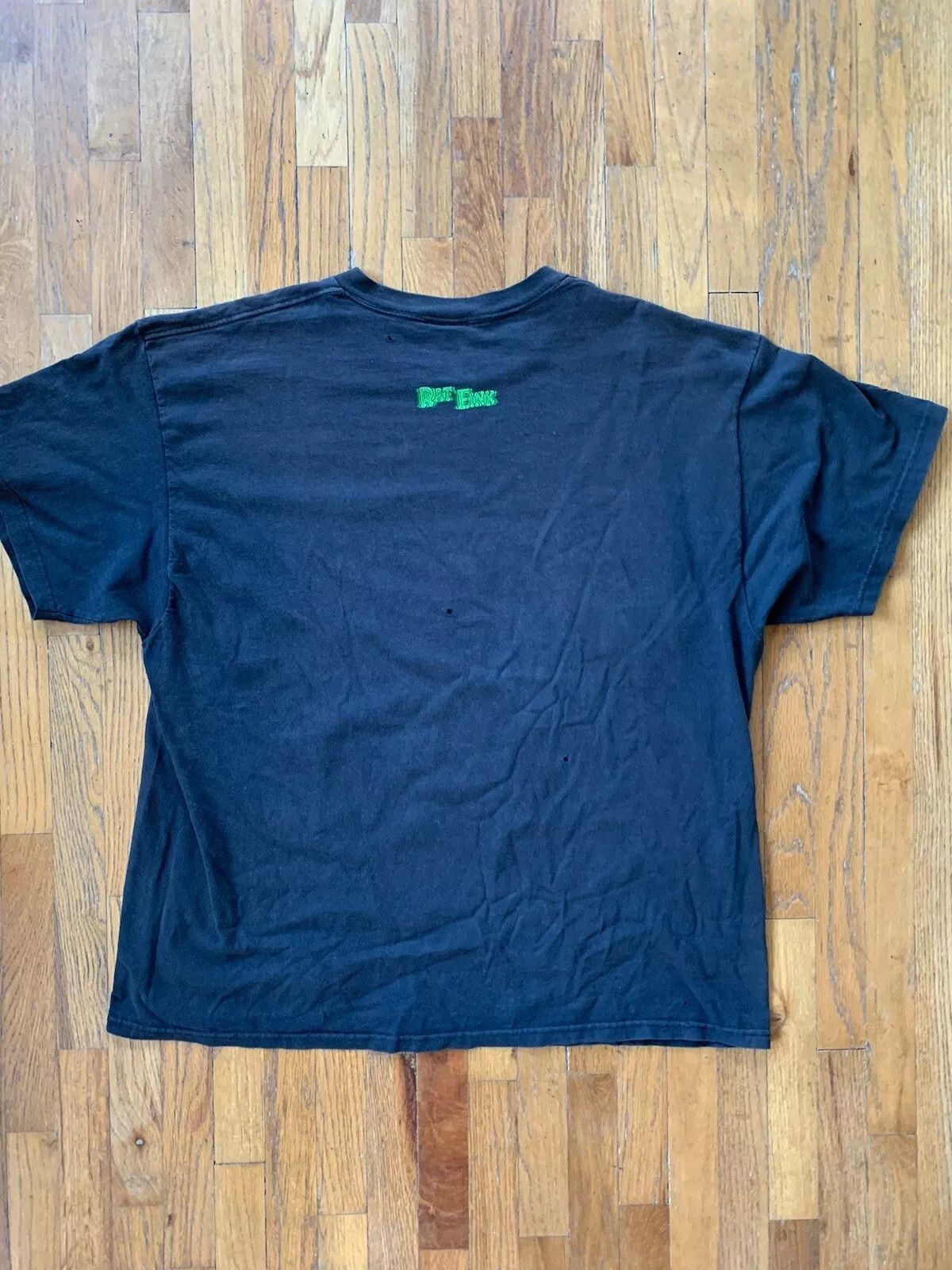 Vintage Vintage 90s Ed Big Daddy Roth Rat Fink Shirt Black X-Large Size US XL / EU 56 / 4 - 5 Thumbnail